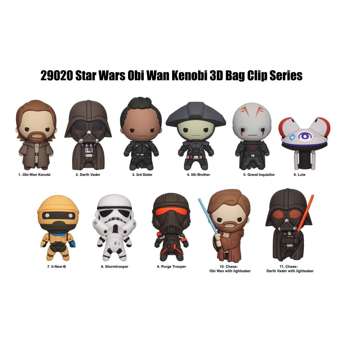 モノグラム フィギュラル バッグ クリップ スター・ウォーズ オビ=ワン・ケノービ 1パック 未開封