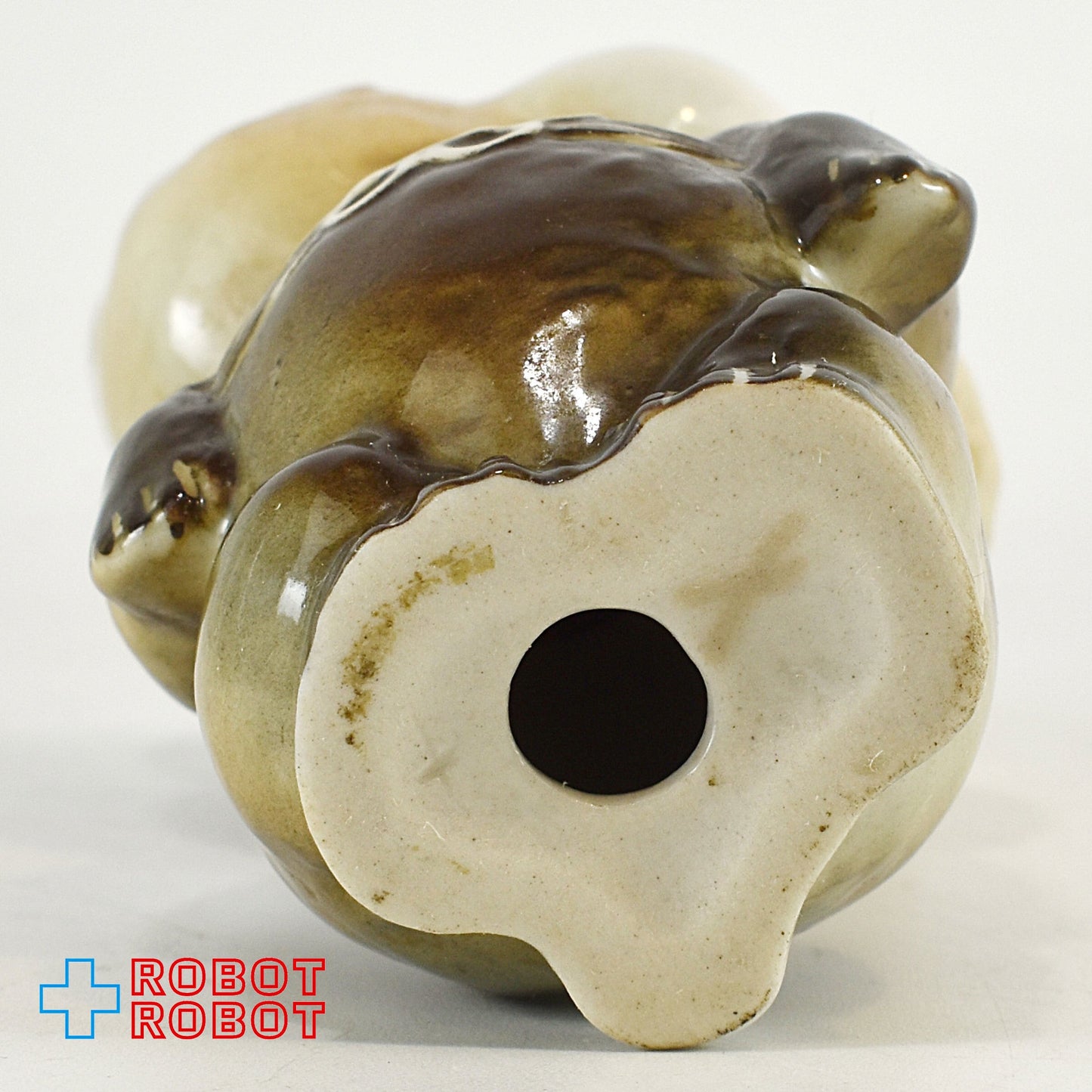 こぐまのミーシャ モスクワオリンピック マスコット陶器フィギュア こげ茶色 12センチ