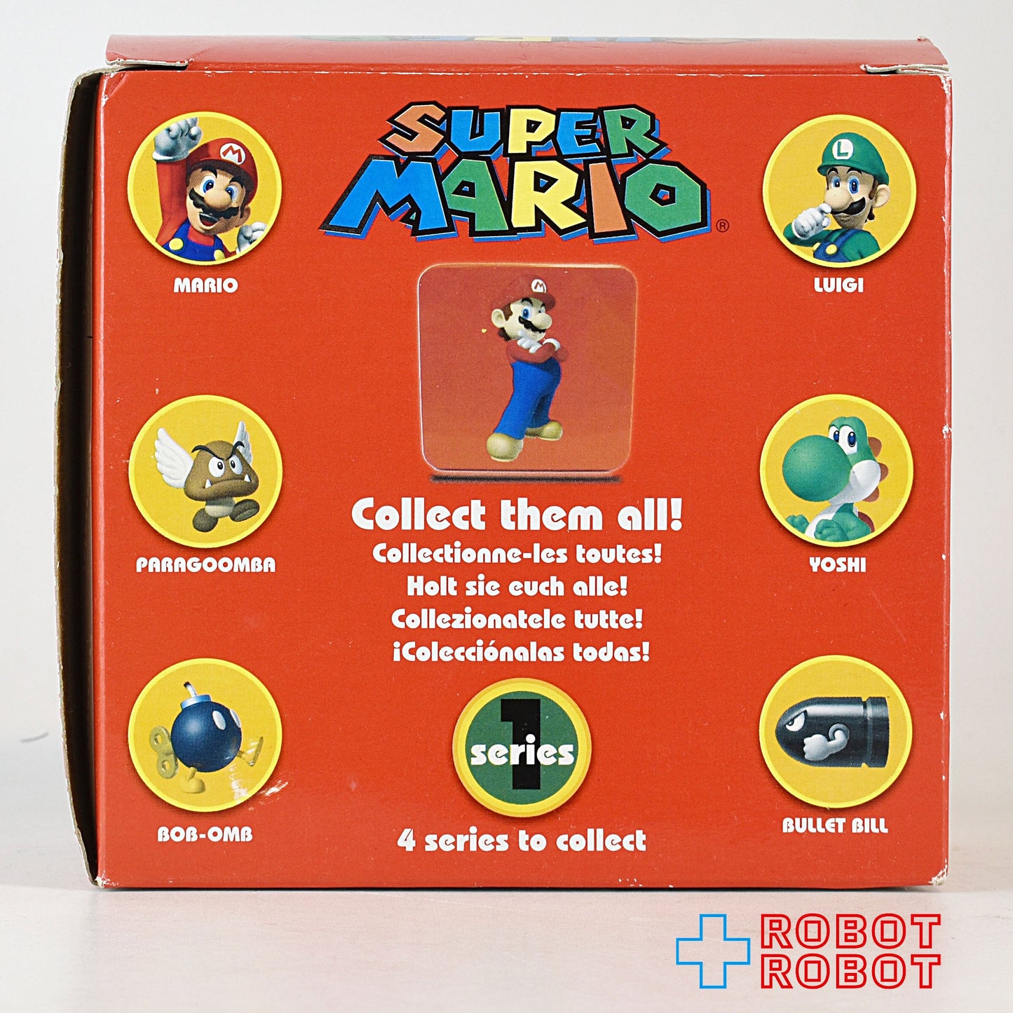 スーパーマリオ コレクターティン シリーズ1 ヨッシー & キラー 未開封