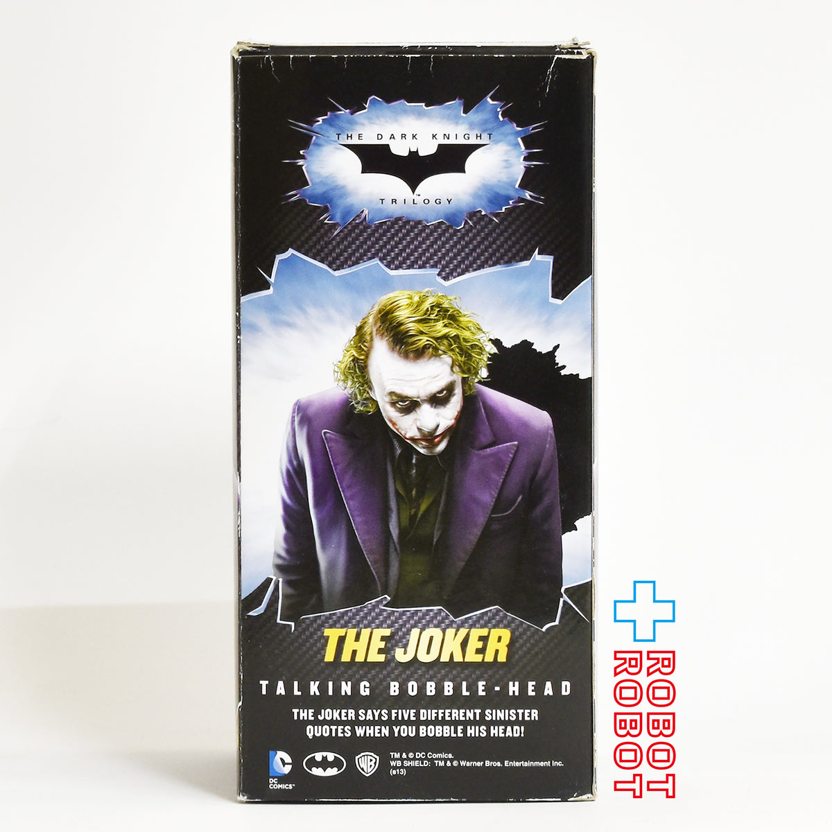 ファンコ DC ダークナイト・トリロジー ジョーカー ワッキーワブラー トーキング ボブルヘッド フィギュア 国内版 開封箱入
