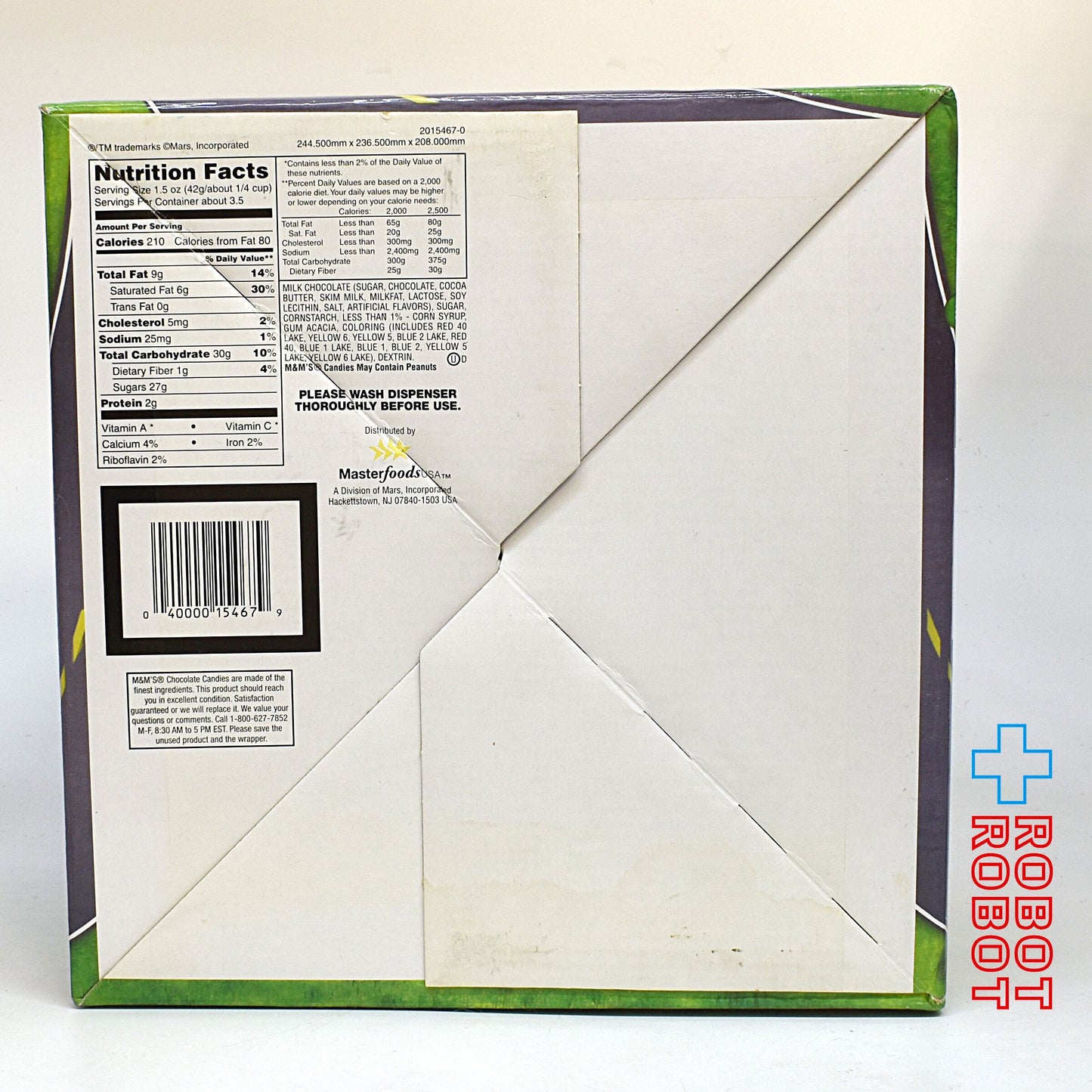 M&M's ブルー フリーダム・ライダー ディスペンサー エムアンドエムズ 箱入