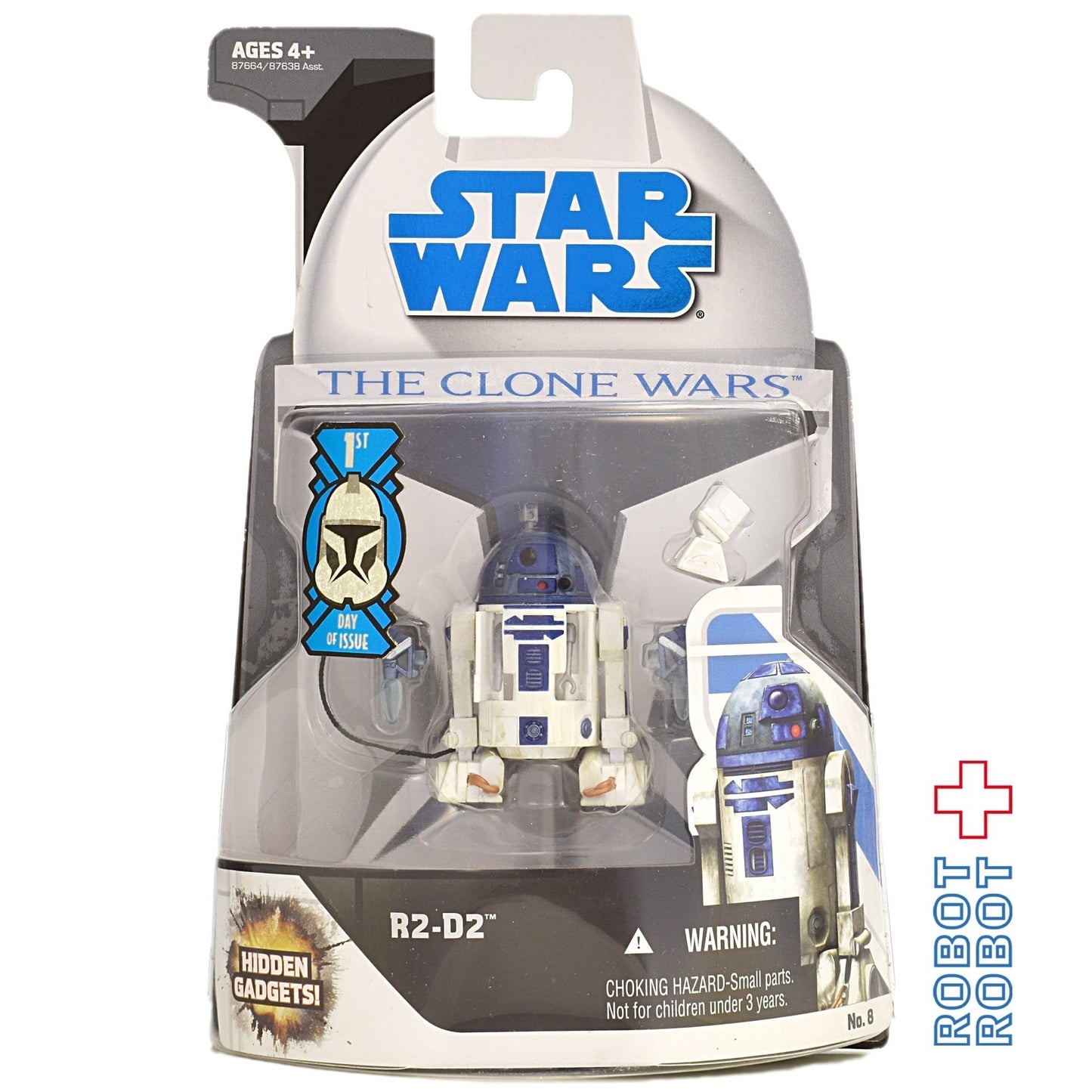 スター・ウォーズ CW2008 No08 R2-D2 クローン・ウォーズ 3.75インチ アクションフィギュア 未開封