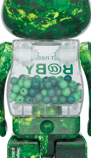 メディコム BE@RBRICK ベアブリック 100% & 400% マイ ファースト ベアブリック ベイビー フォレストグリーン Ver 未開封 4号店商品