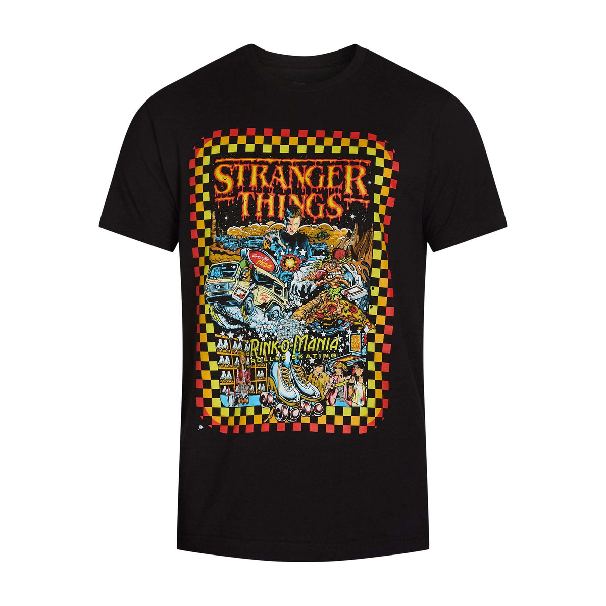 ストレンジャー・シングス リンク・オ・マニア グラフィック T シャツ Lサイズ