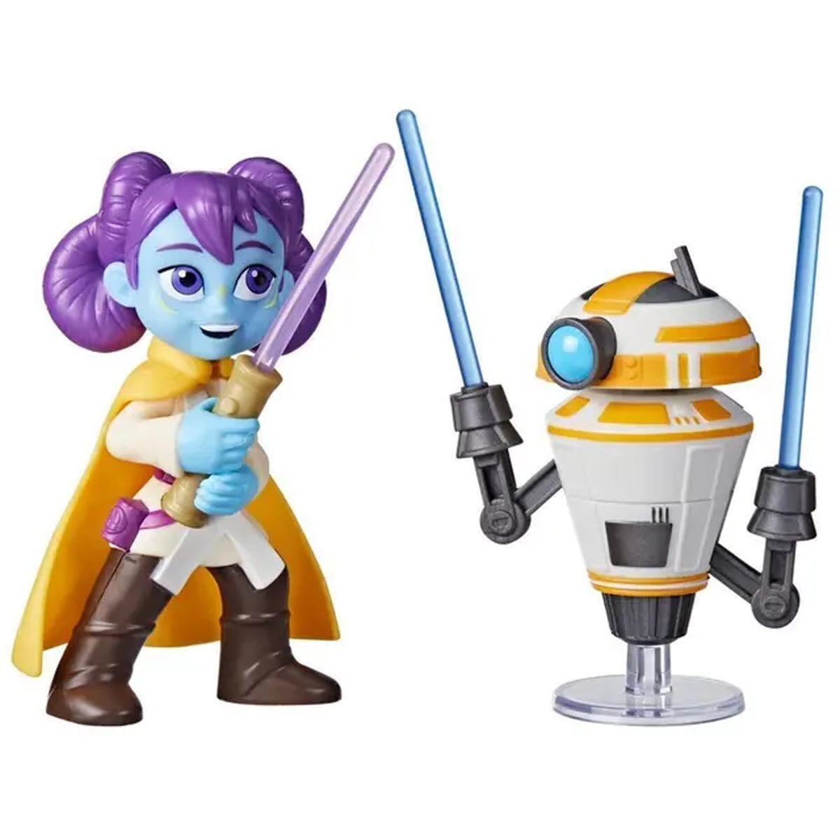 スター・ウォーズ ヤング・ジェダイ・アドベンチャー リス・ソレイ & トレーニング・ドロイド 2パック 4インチ アクションフィギュア