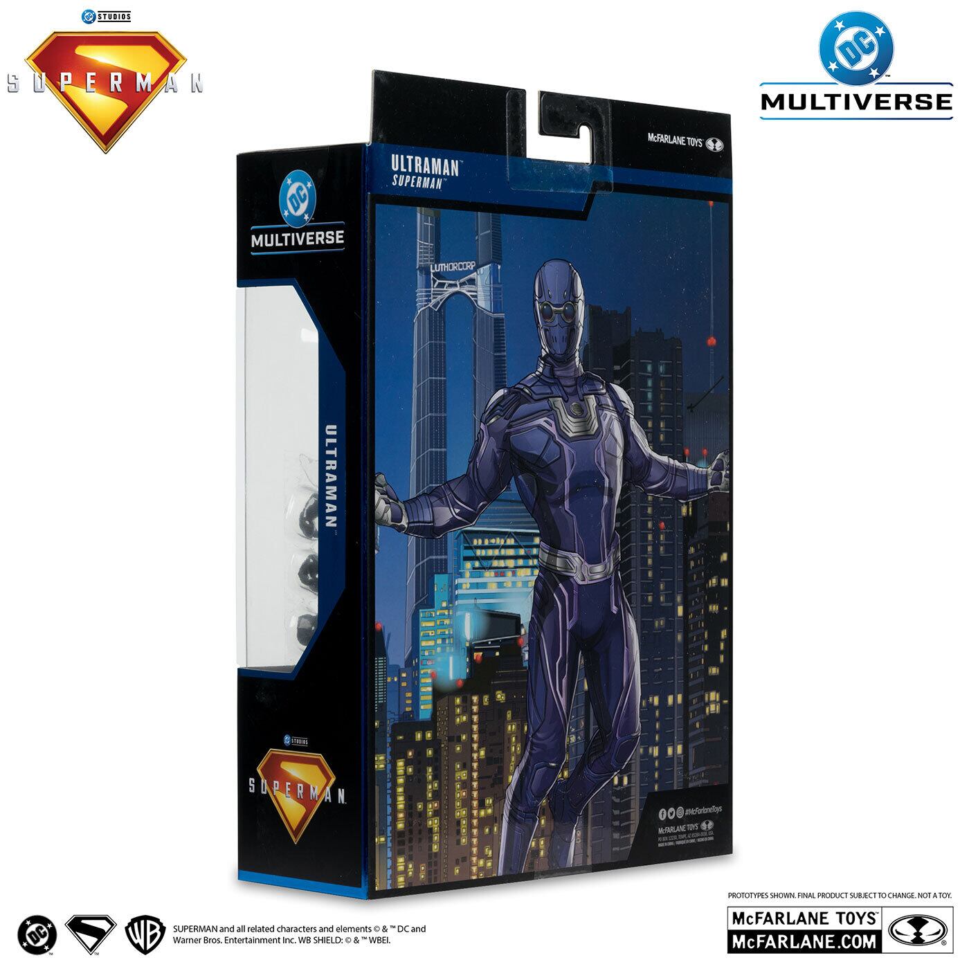 マクファーレン・トイズ DCマルチバース スーパーマン (2025) デラックス・シアトリカル・エディション ウルトラマン 7インチ アクションフィギュア 国内版 未開封