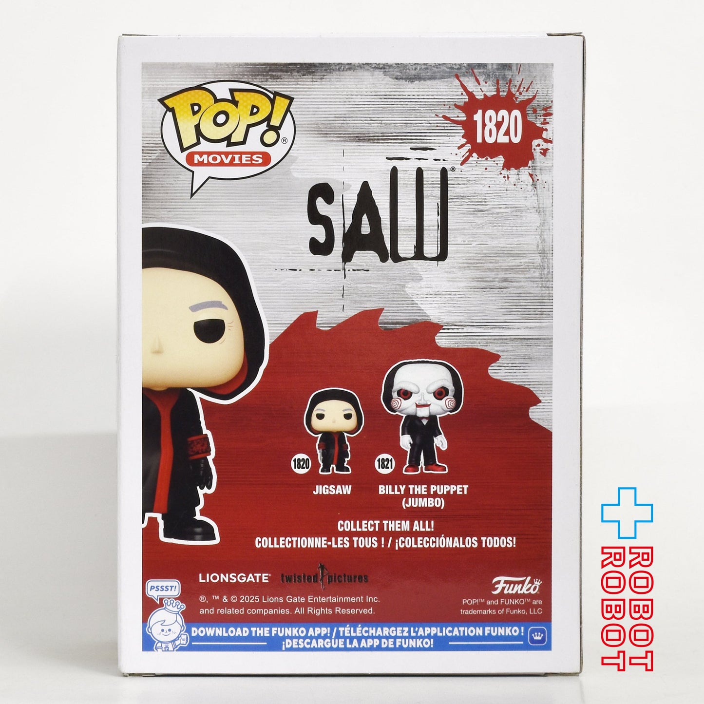 ファンコ POP! Movies 1820 SAW ジグソウ ビニールフィギュア