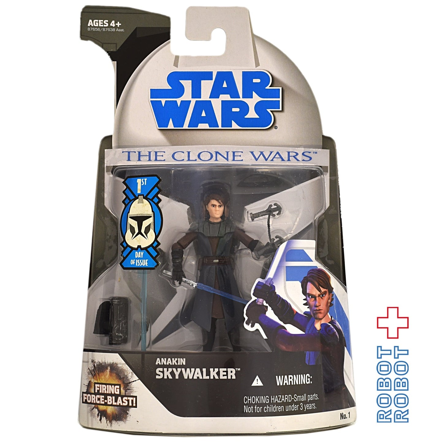 スター・ウォーズ CW2008 No01 アナキン・スカイウォーカー クローン・ウォーズ 3.75インチ アクションフィギュア 未開封
