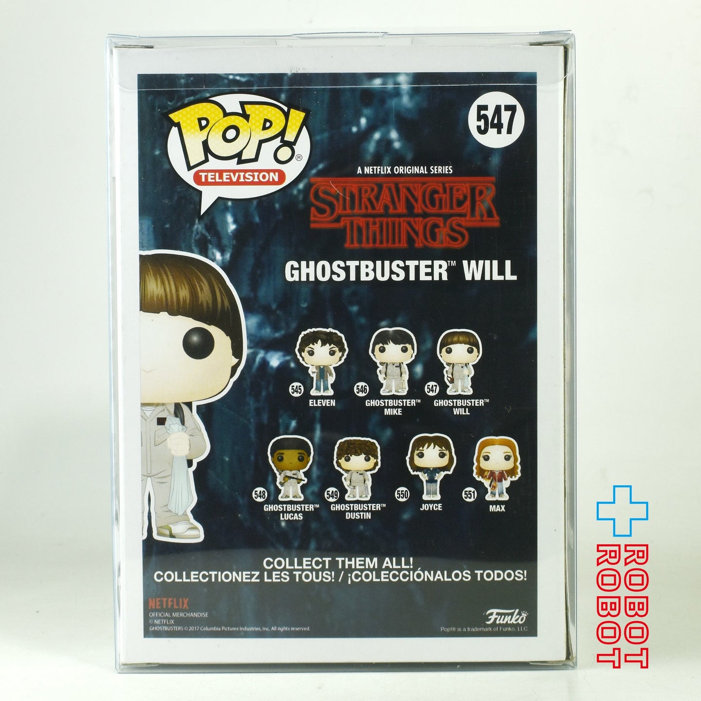 ファンコ POP! 547 ストレンジャー・シングス ウィル ゴースト・バスターズ ビニールフィギュア 箱入