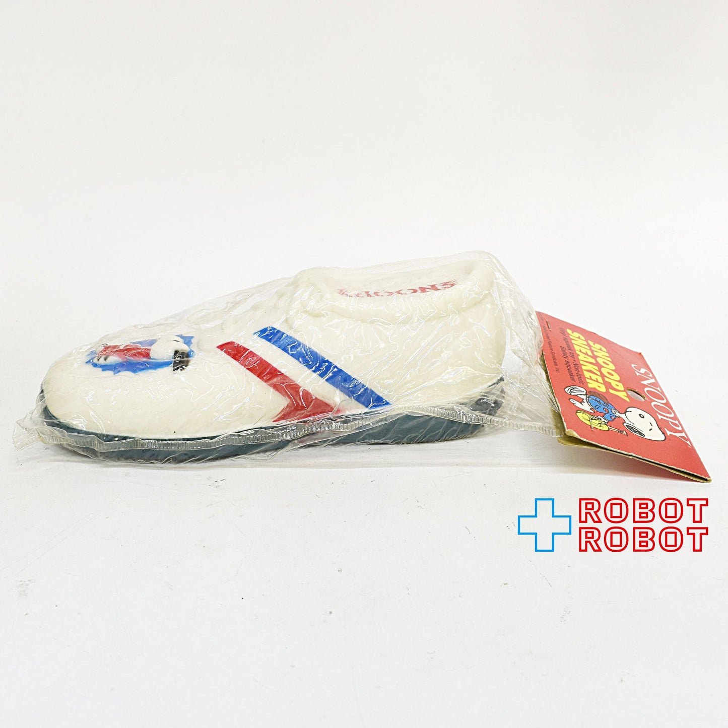 ピーナッツギャング スヌーピー スニーカー ビニール スクイーク ドッグトイ コナグラ社 1980s 袋入