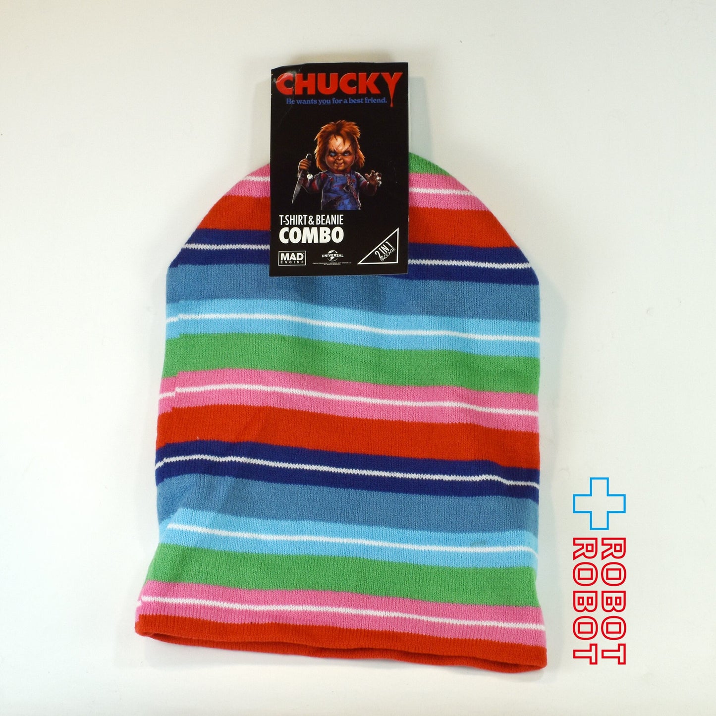 マッド エンジン チャイルド・プレイ チャッキー ビーニー ニット帽 紙タグ付
