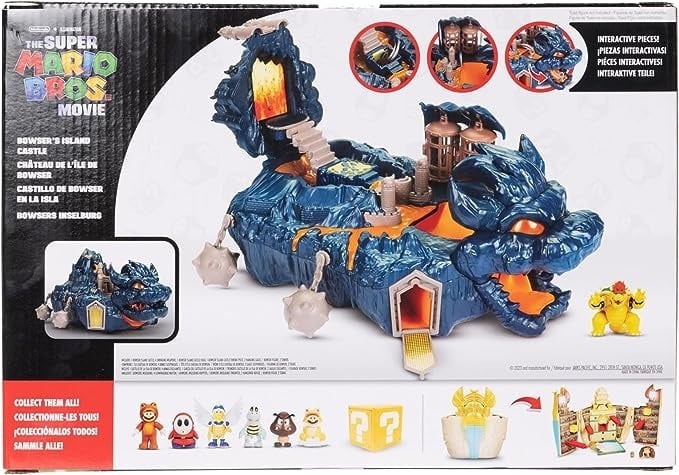 ジャックス社 スーパーマリオ ムービー クッパ島城 プレイセット 箱入未開封