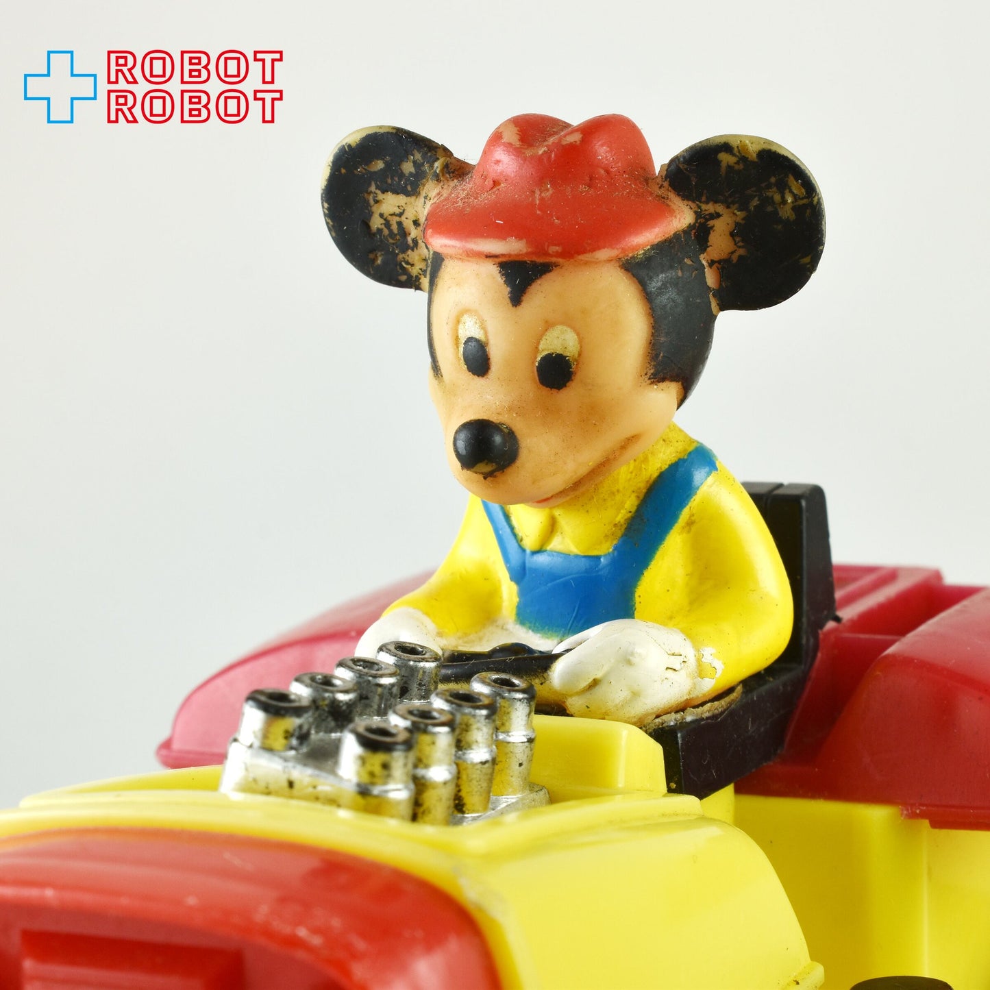 イルコ ミッキーマウス トラクター フリクション走行 ミニカー 1980年代