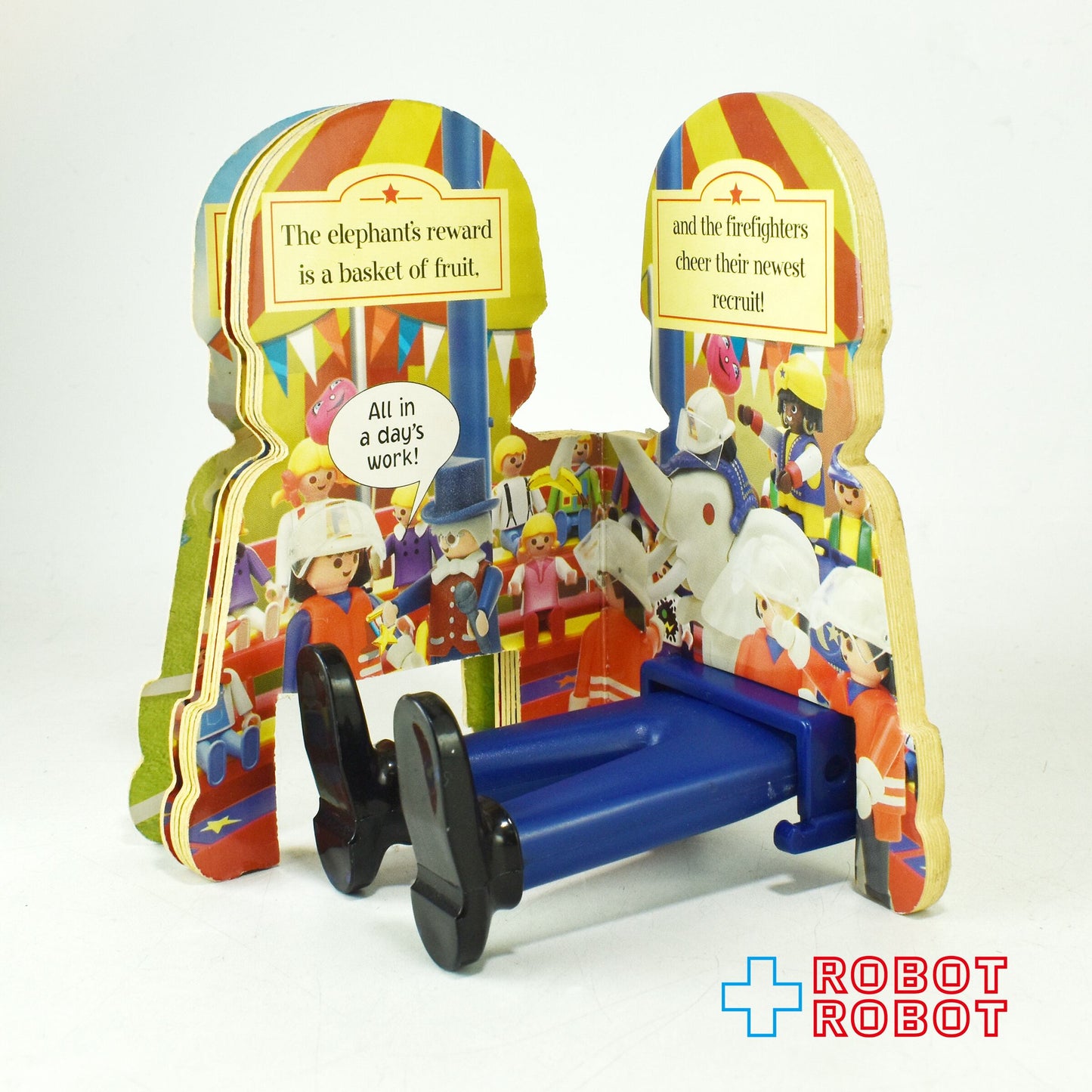 プレイモービル 消防士 フィギュア 絵本 1998