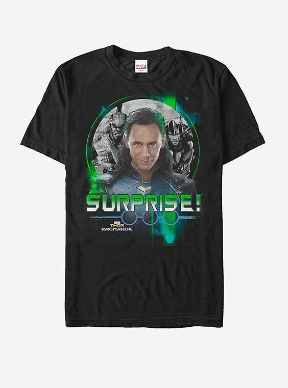 Tシャツ マーベル マイティ・ソー バトルロイヤル ロキ サプライズ