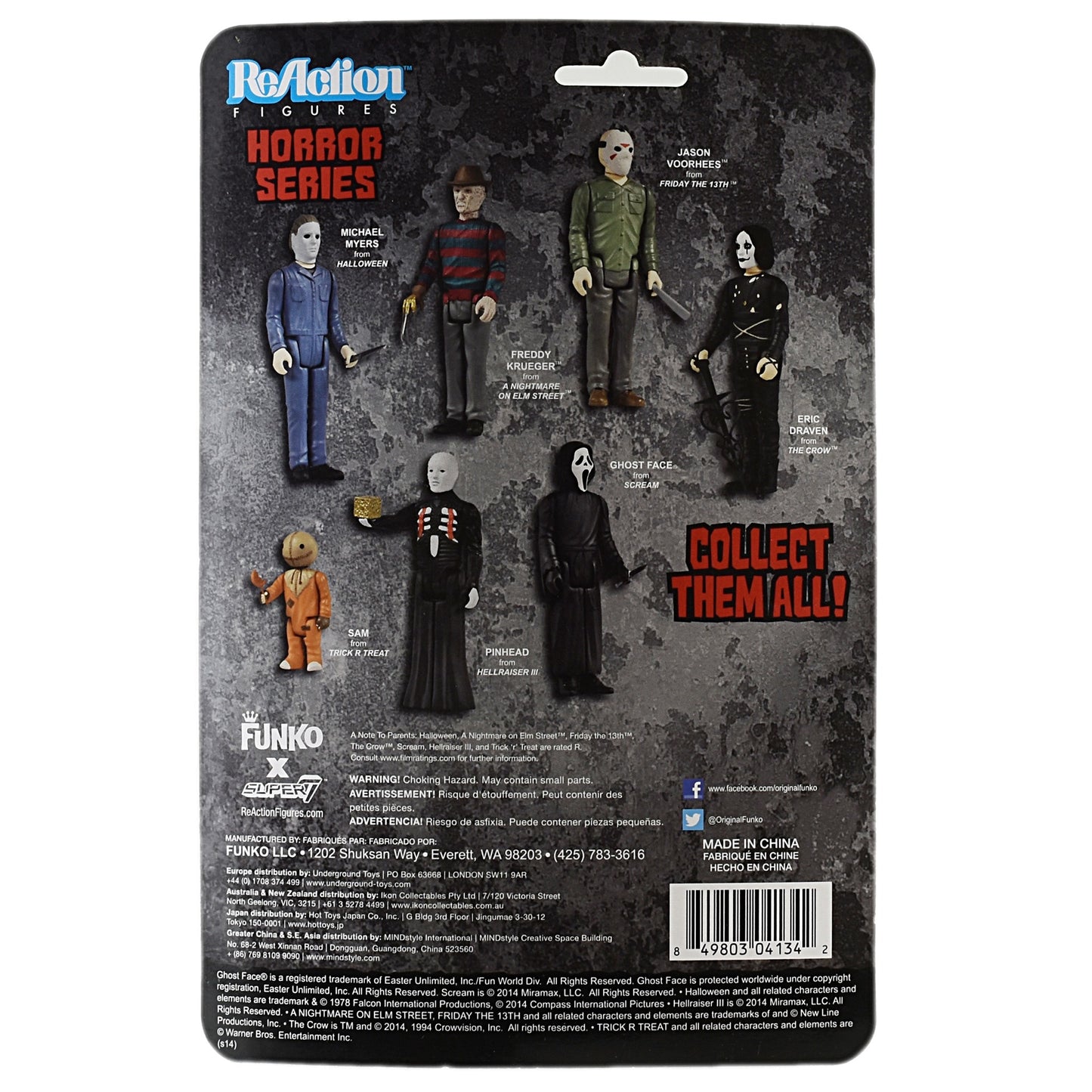 リ・アクション ヘルレイザー3 ピンヘッド アクションフィギュア