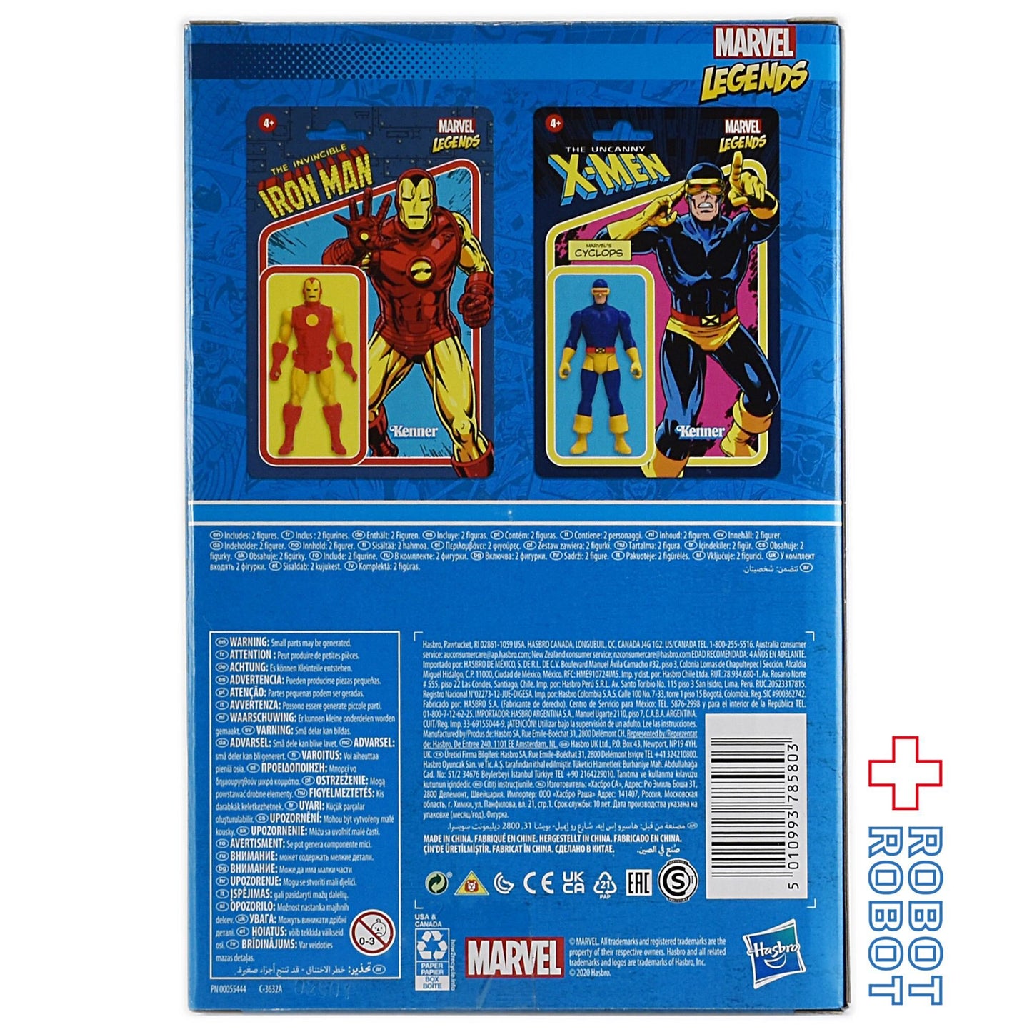 マーベルレジェンド レトロ 3.75 コレクション アイアンマン&サイクロップス