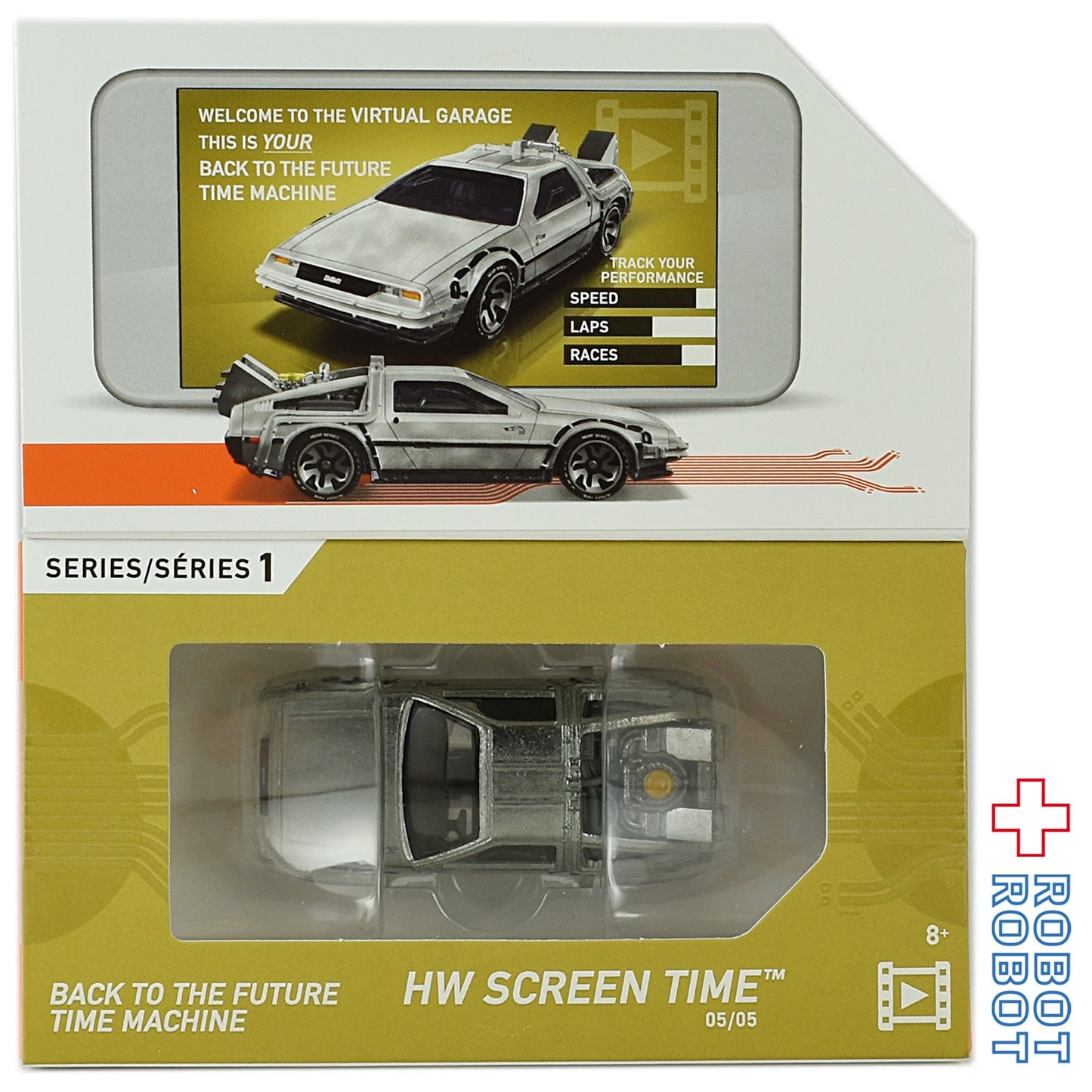 ホットウィール ID 1/64 スクリーンタイム 05/05 バック・トゥ・ザ・フューチャー デロリアン