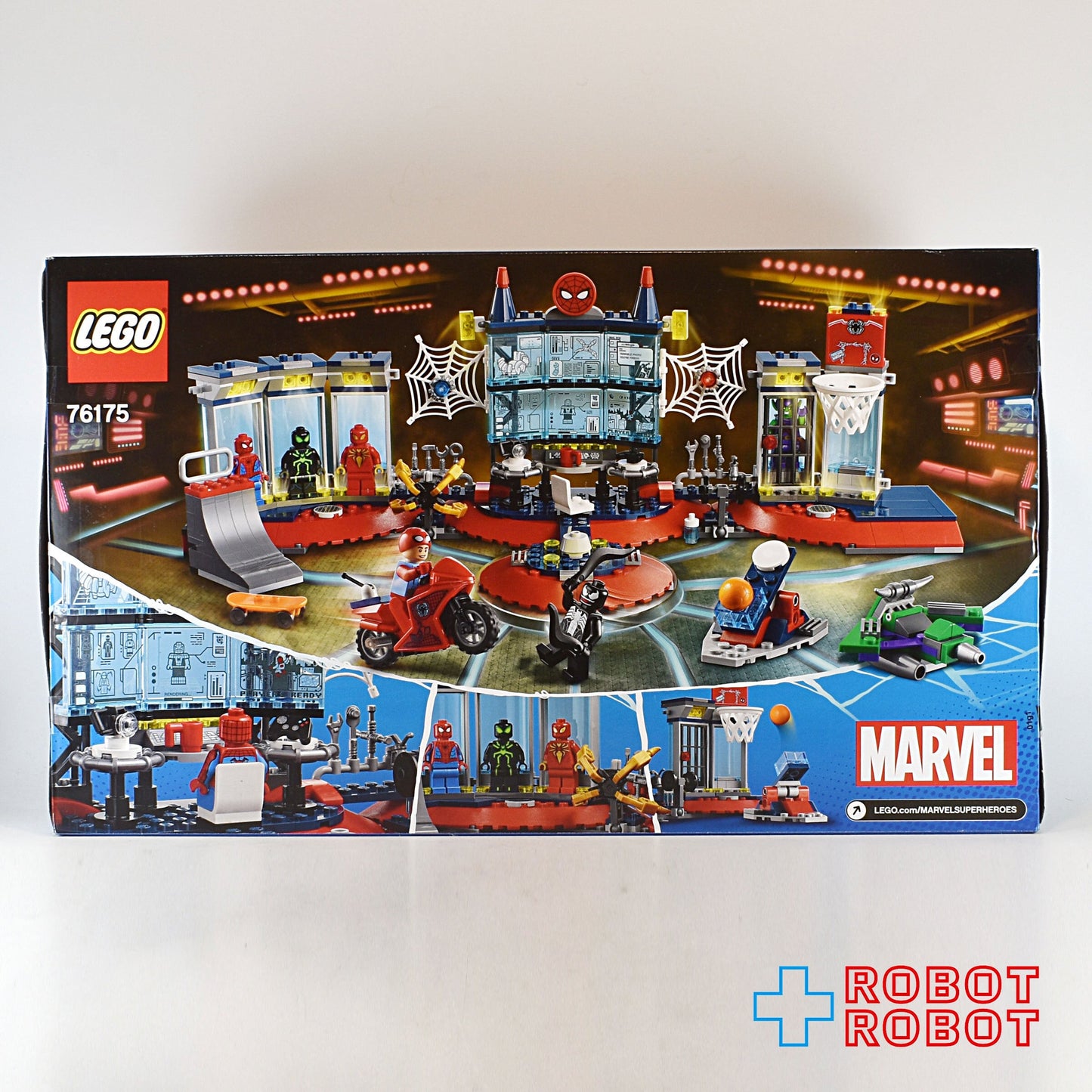 LEGO レゴ 76175 スパイダーマンのかくれ家への攻撃 未開封