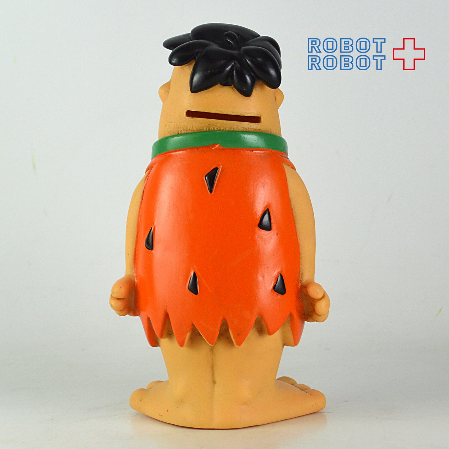 フリントストーン フレッド ソフビ貯金箱フィギュア ※難有り