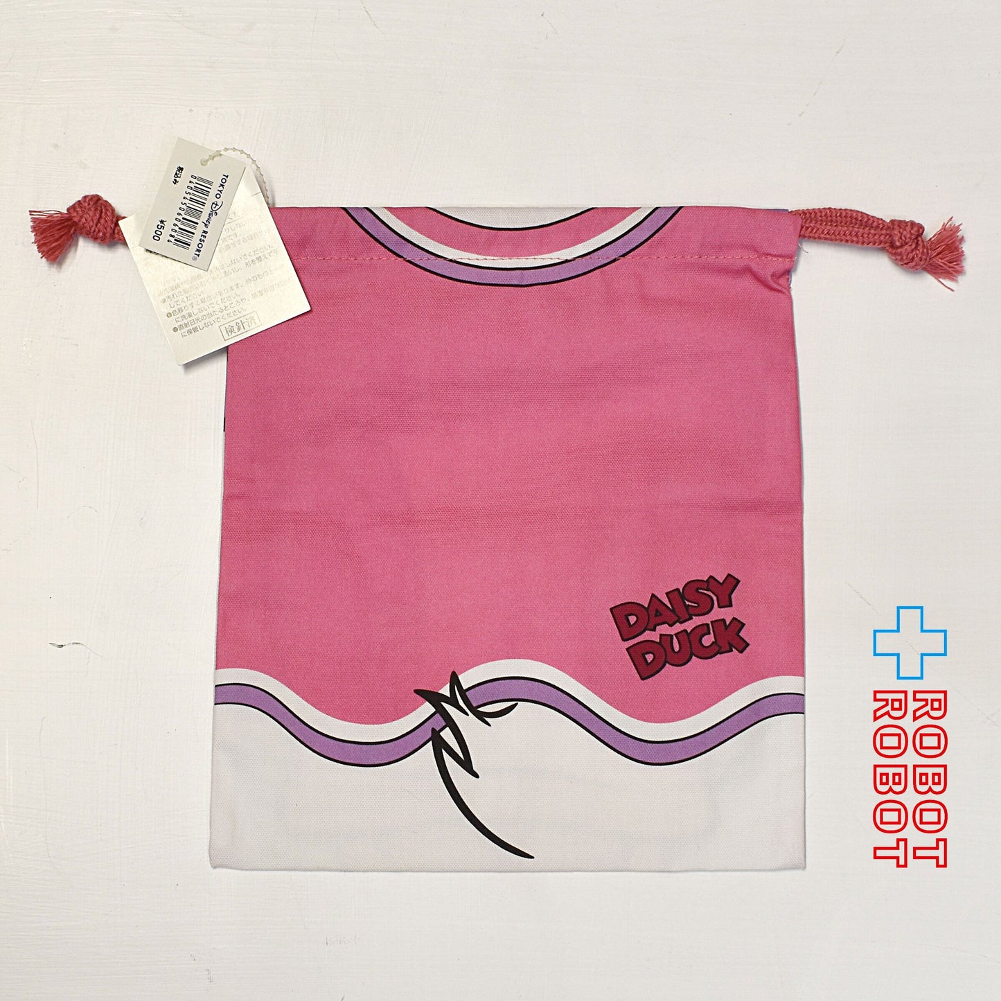 TDR 東京ディズニーランド デイジーダック フェイス 巾着