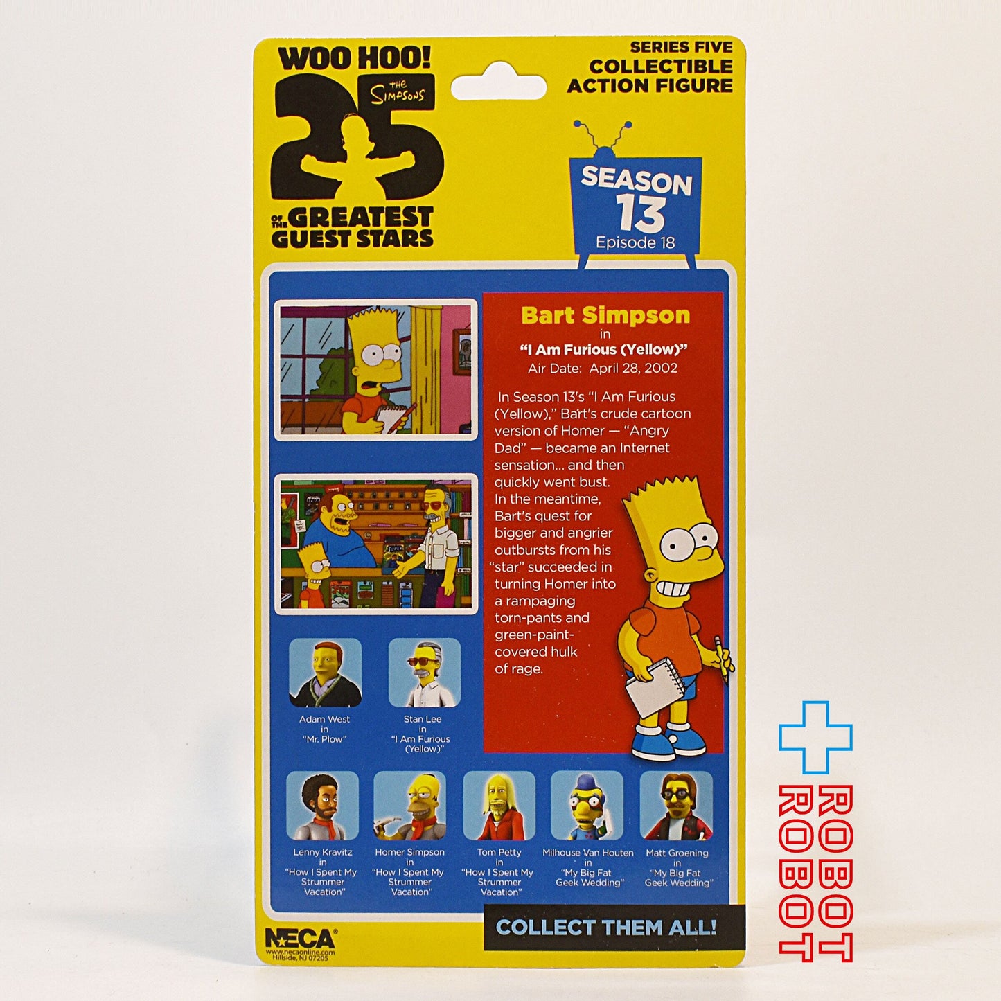 NECA シンプソンズ 25周年 シリーズ5 バート アクションフィギュア 未開封