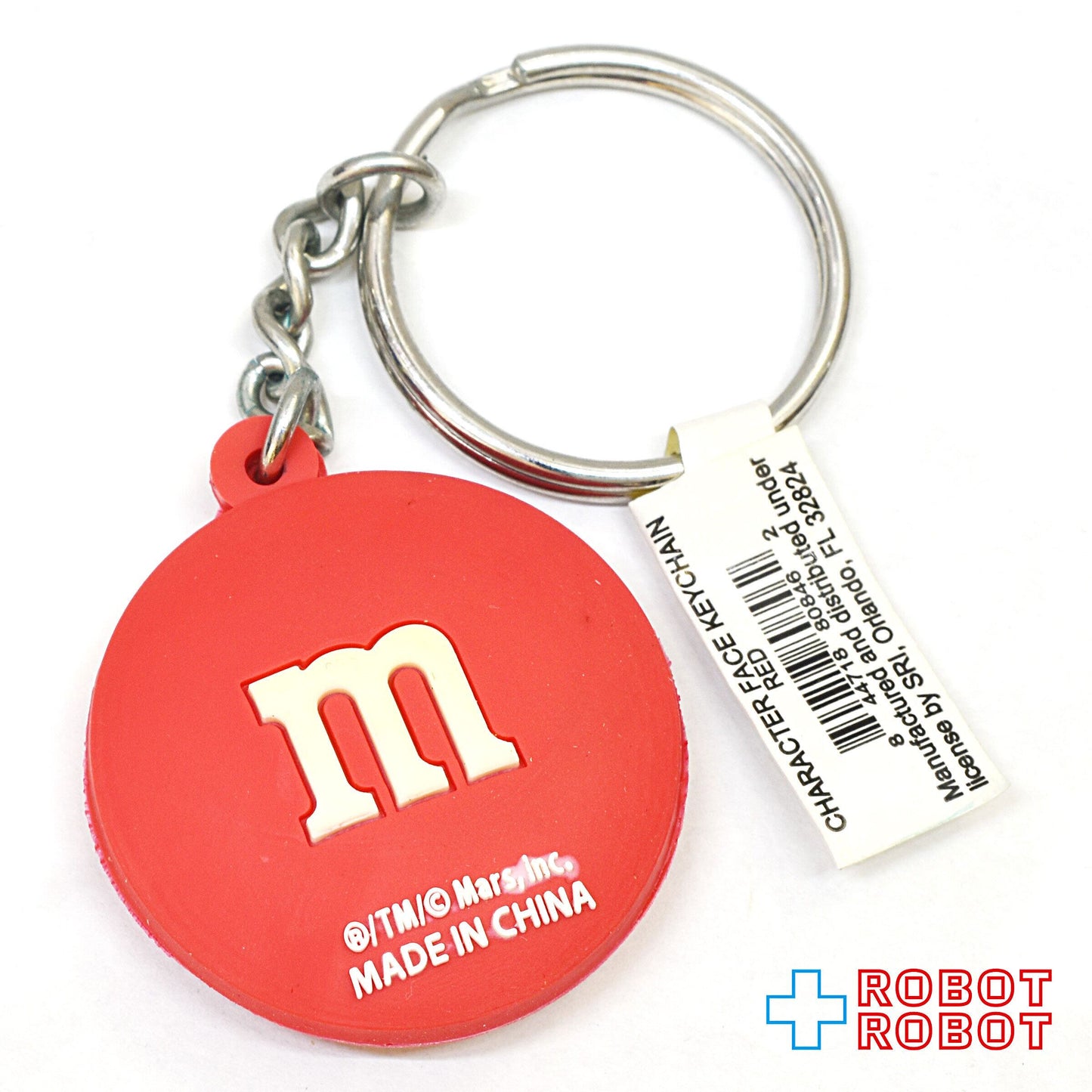 M&M's ラバー キーホルダー レッド 企業物