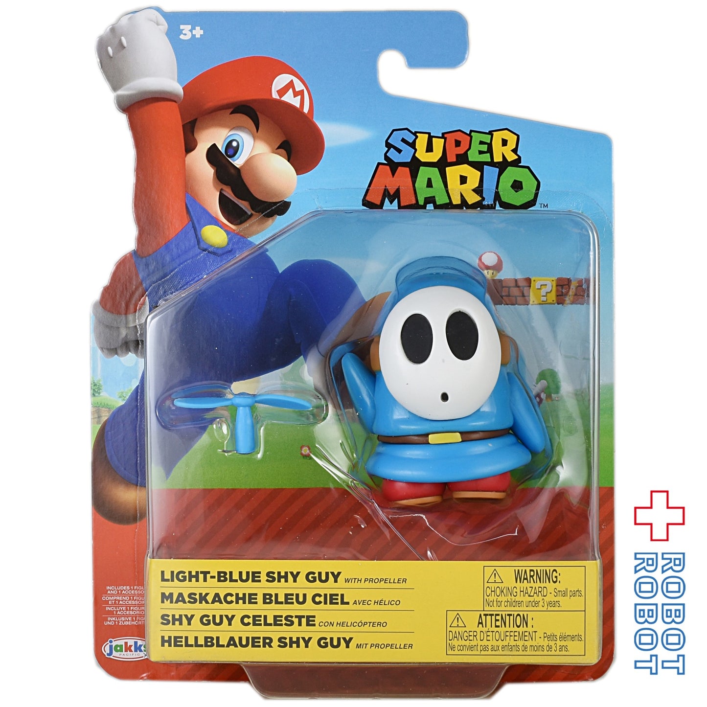 ワールドオブニンテンドー Wave 19 水色 ヘイホー 4インチアクションフィギュア ※難有り