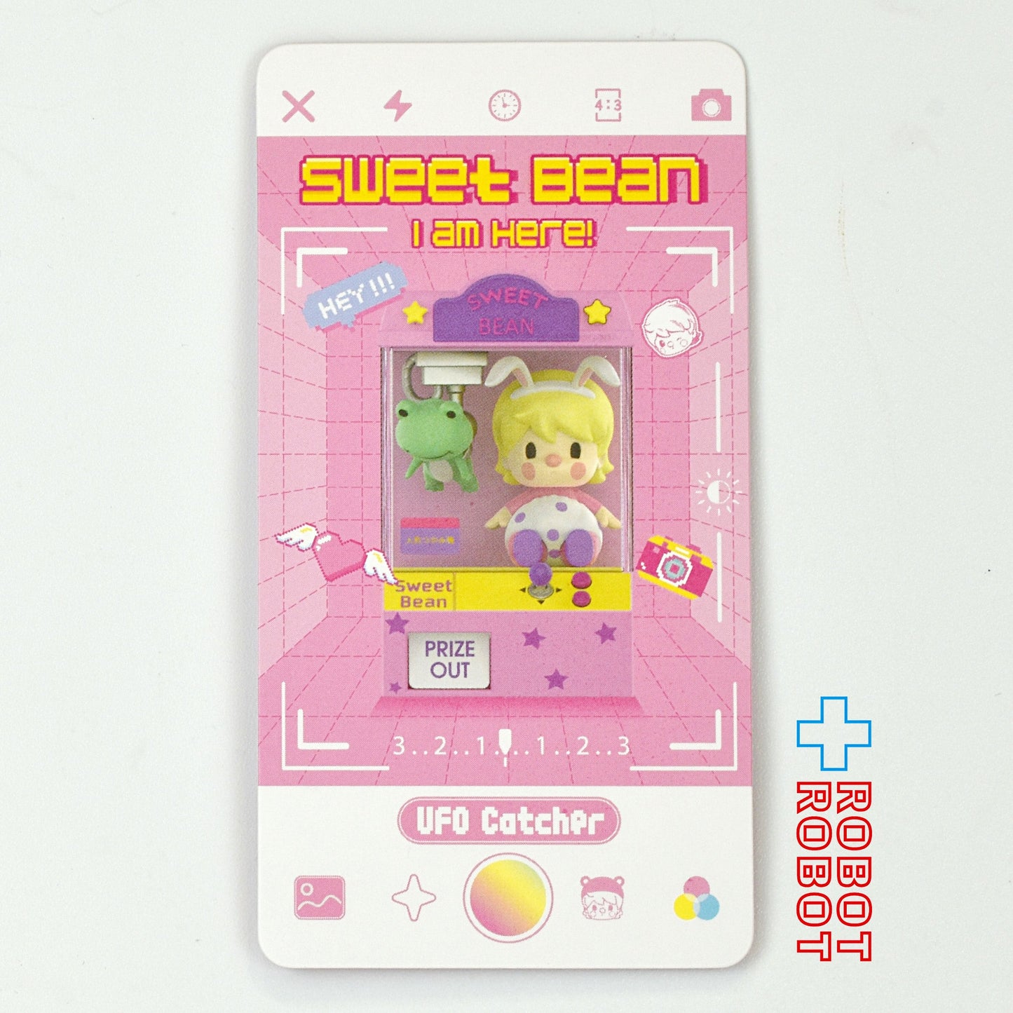 POPMART Sweet Bean I am Here!シリーズ UFO Catcher フィギュア ルース