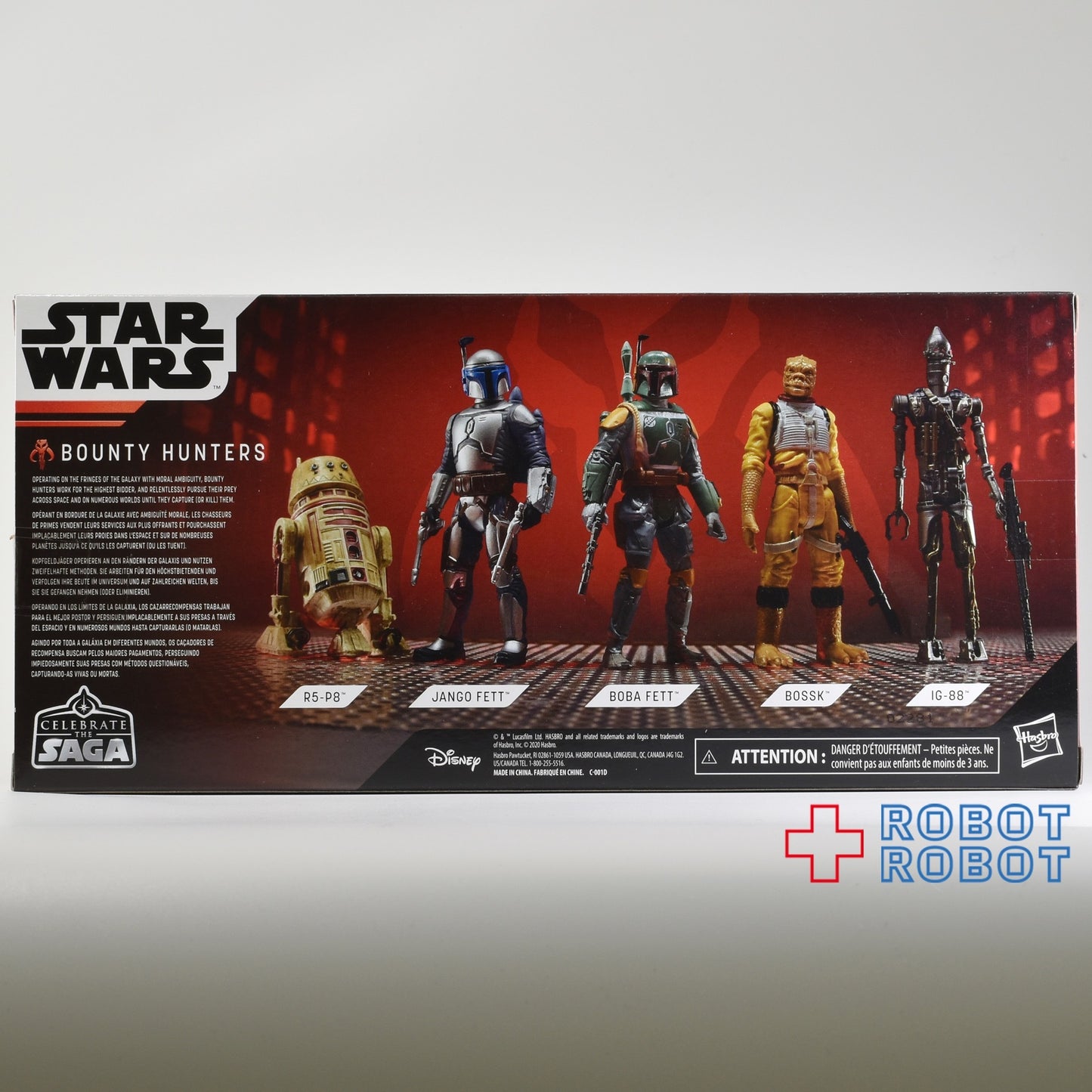 スター・ウォーズ セレブレート・サーガ バウンティハンター 3.75インチ 5体セット アクションフィギュア