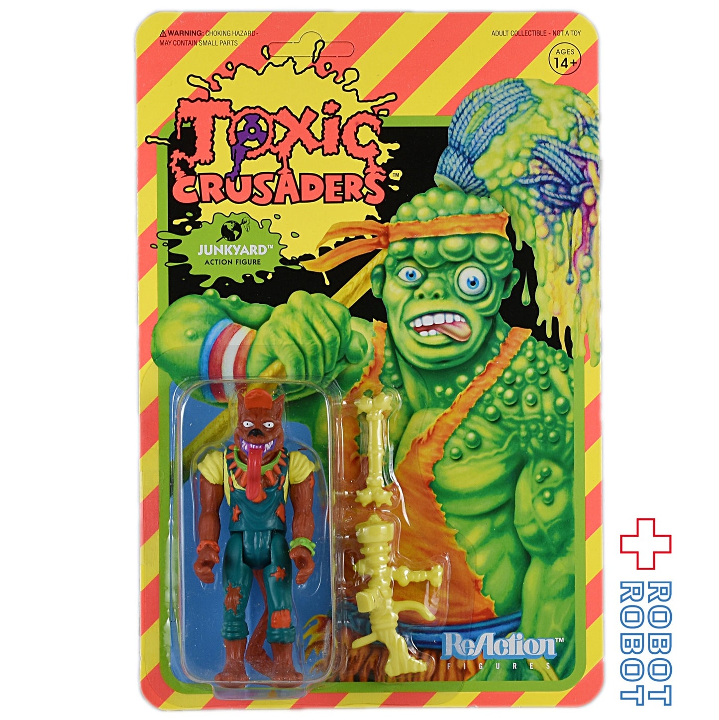 リ・アクション 悪魔の毒々モンスター The Toxic Crusaders ジャンクヤード 3.75インチ アクションフィギュア