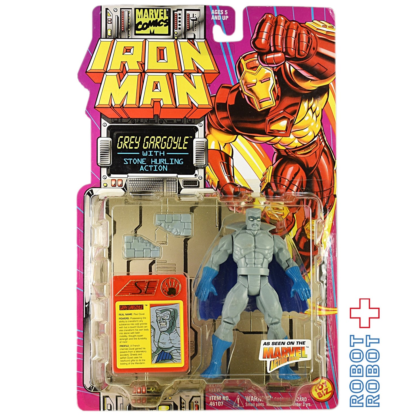 トイビズ アイアンマン グレー ガーゴイル アクションフィギュア