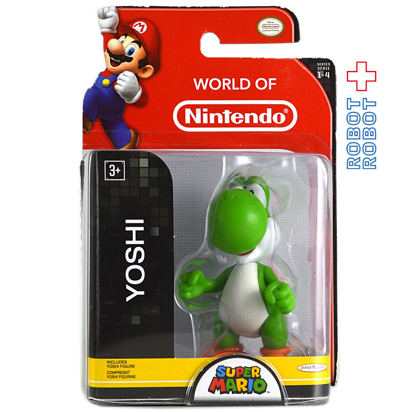 ワールドオブニンテンドー スーパーマリオ / ヨッシー 2.5インチ アクションフィギュア