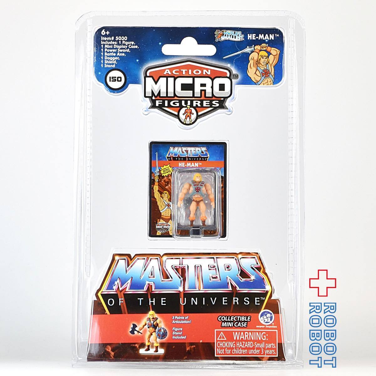 スーパーインパルス MOTU ヒーマン 1.25インチ アクションマイクロフィギュア