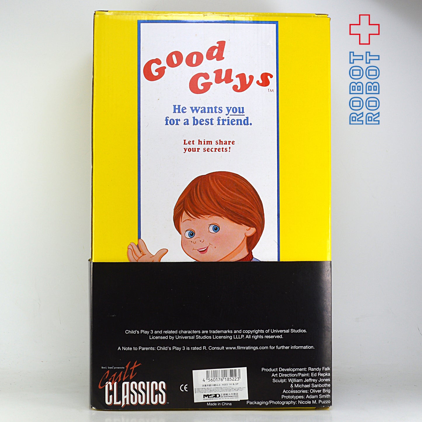 NECA チャイルド・プレイ 3 チャッキー・グッドガイ 12インチ・トーキングフィギュア ※難有り