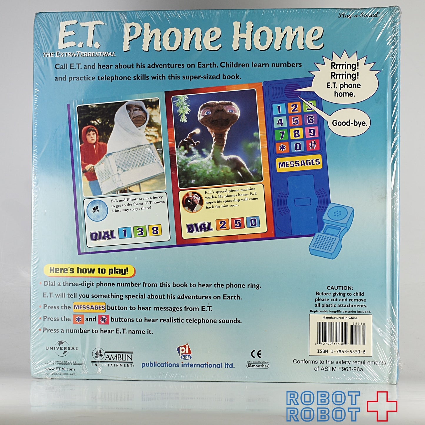 E.T. フォンホーム プレイサウンド知育本