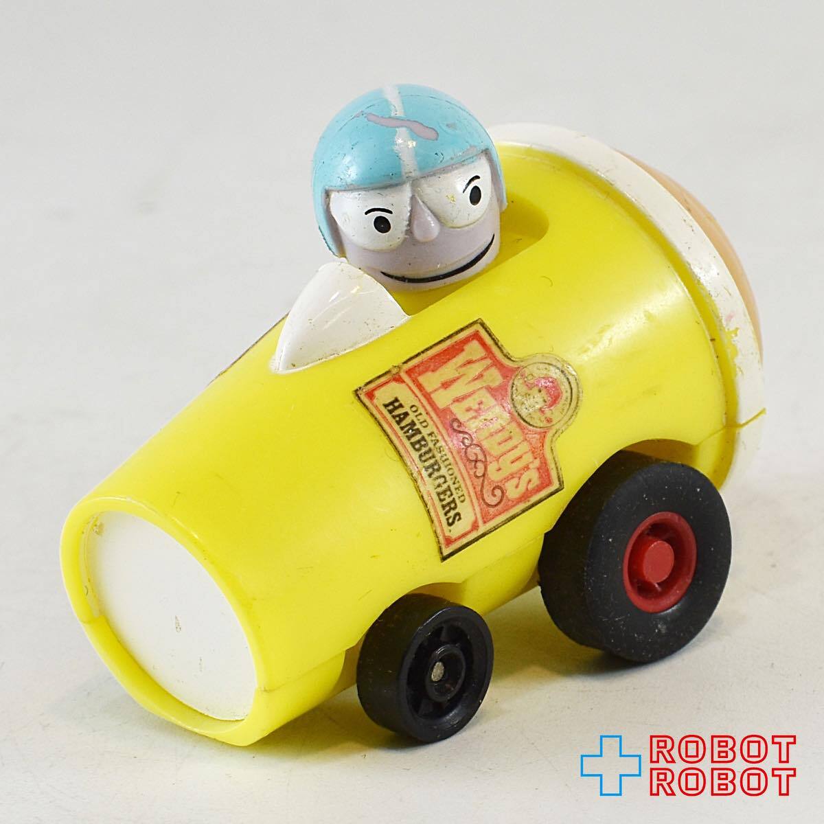 ウェンディーズ ファーストフードレーサーズ #C チョコレートシェイク 1990 ミールトイ ※難有り