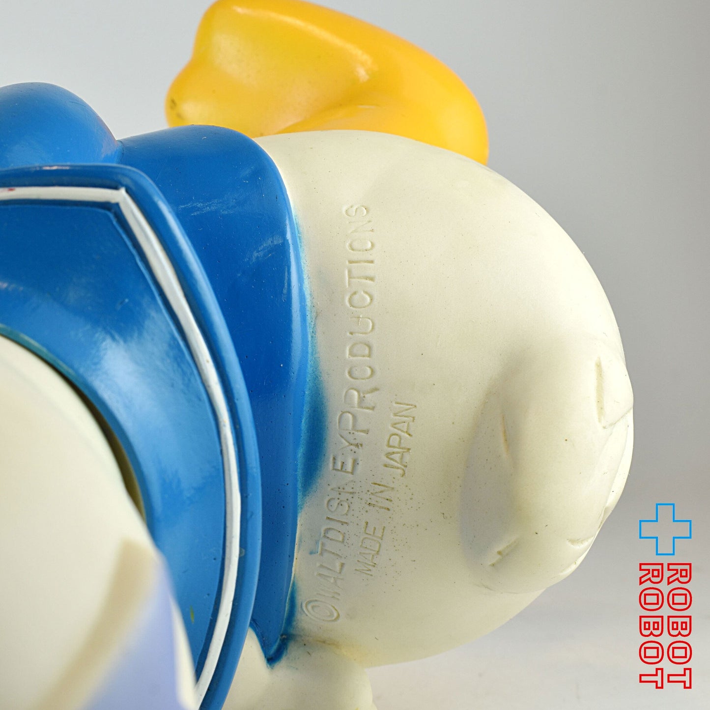 ディズニー ドナルドダック ソフビドール サムズアップ メイドインジャパン