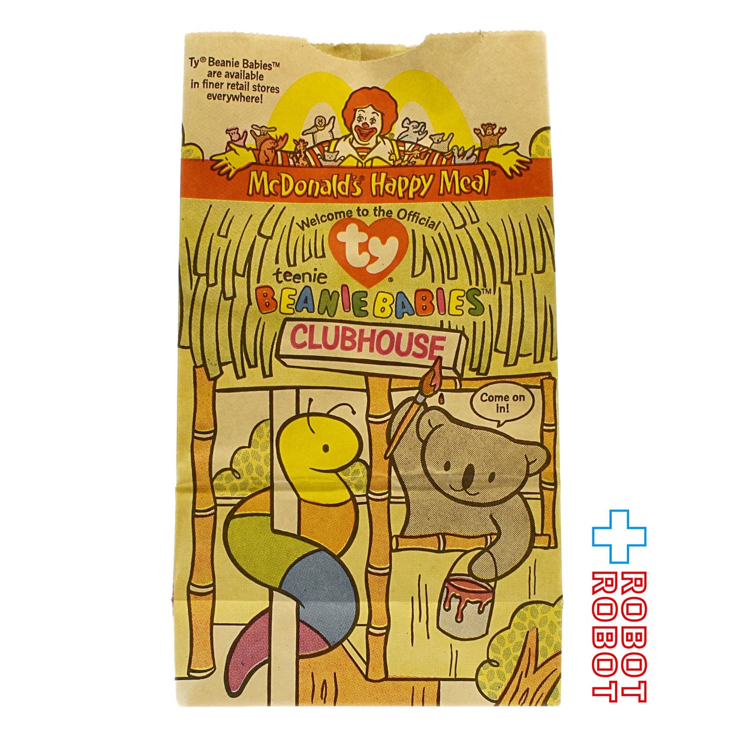 マクドナルド ハッピーセット紙袋 TYビーニーズ 1998