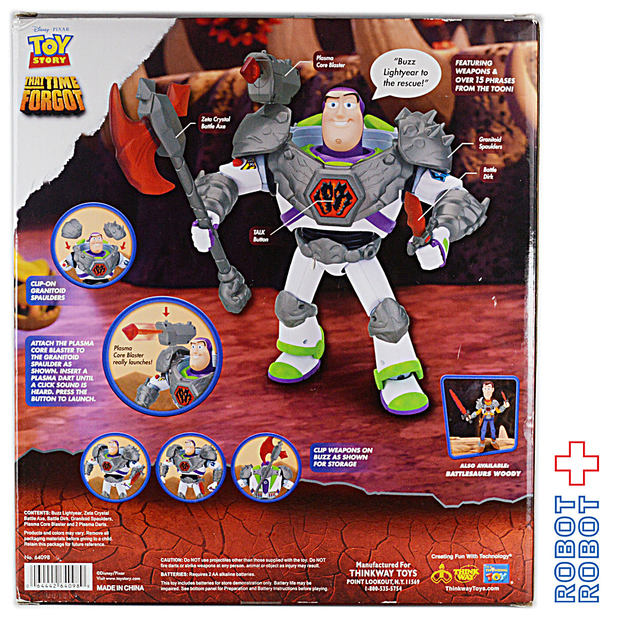 バトルザウルス トイストーリー バズライトイヤー アクションフィギュア