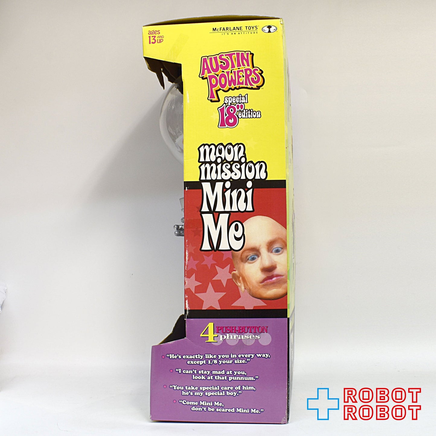 マクファーレントイズ オースティン・パワーズ ムーン・ミッション・ミニ・ミー 宇宙服 18インチ トーキングドール 箱入
