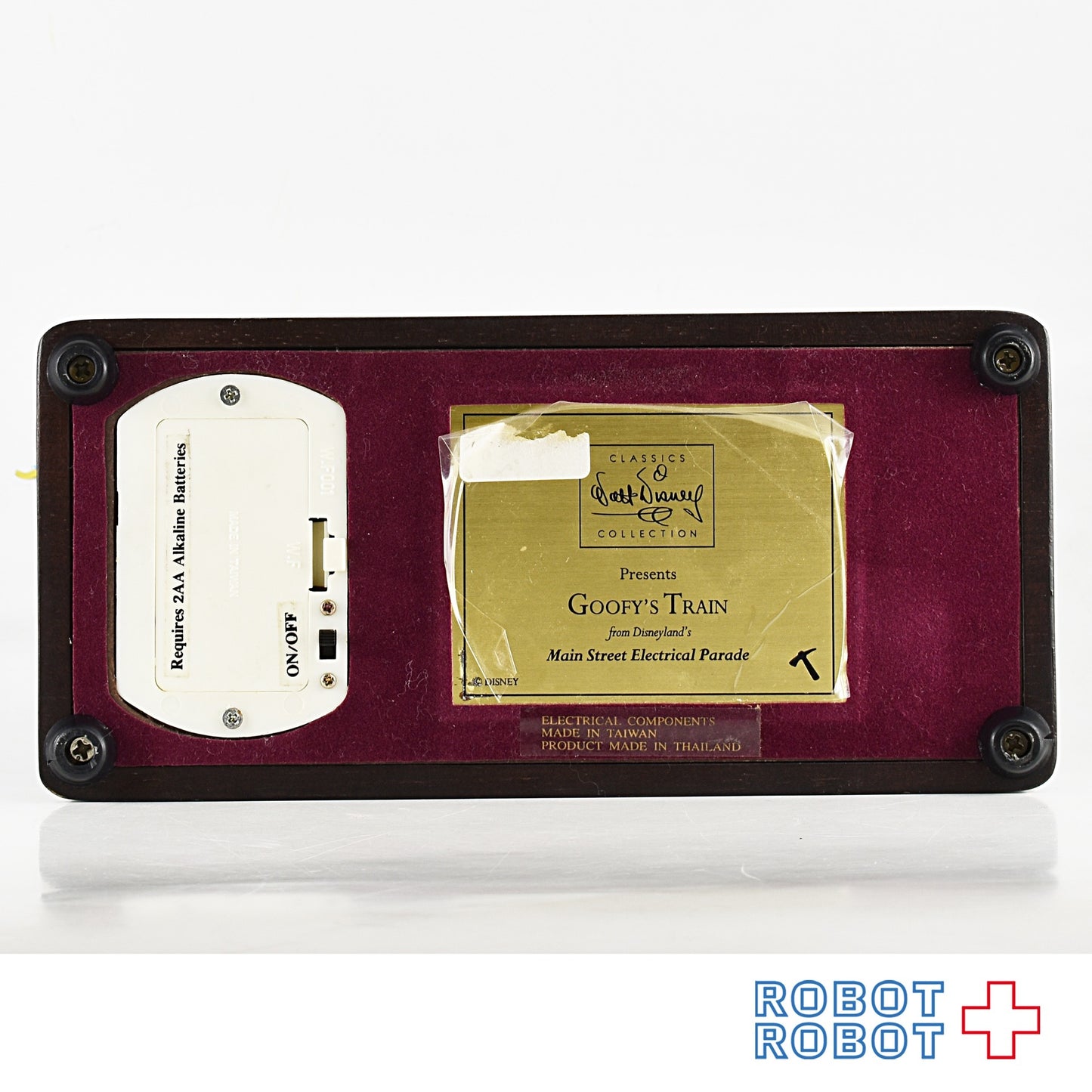 ディズニー WDCC エレクトリカルパレード グーフィーの汽車 箱付 ※難有り