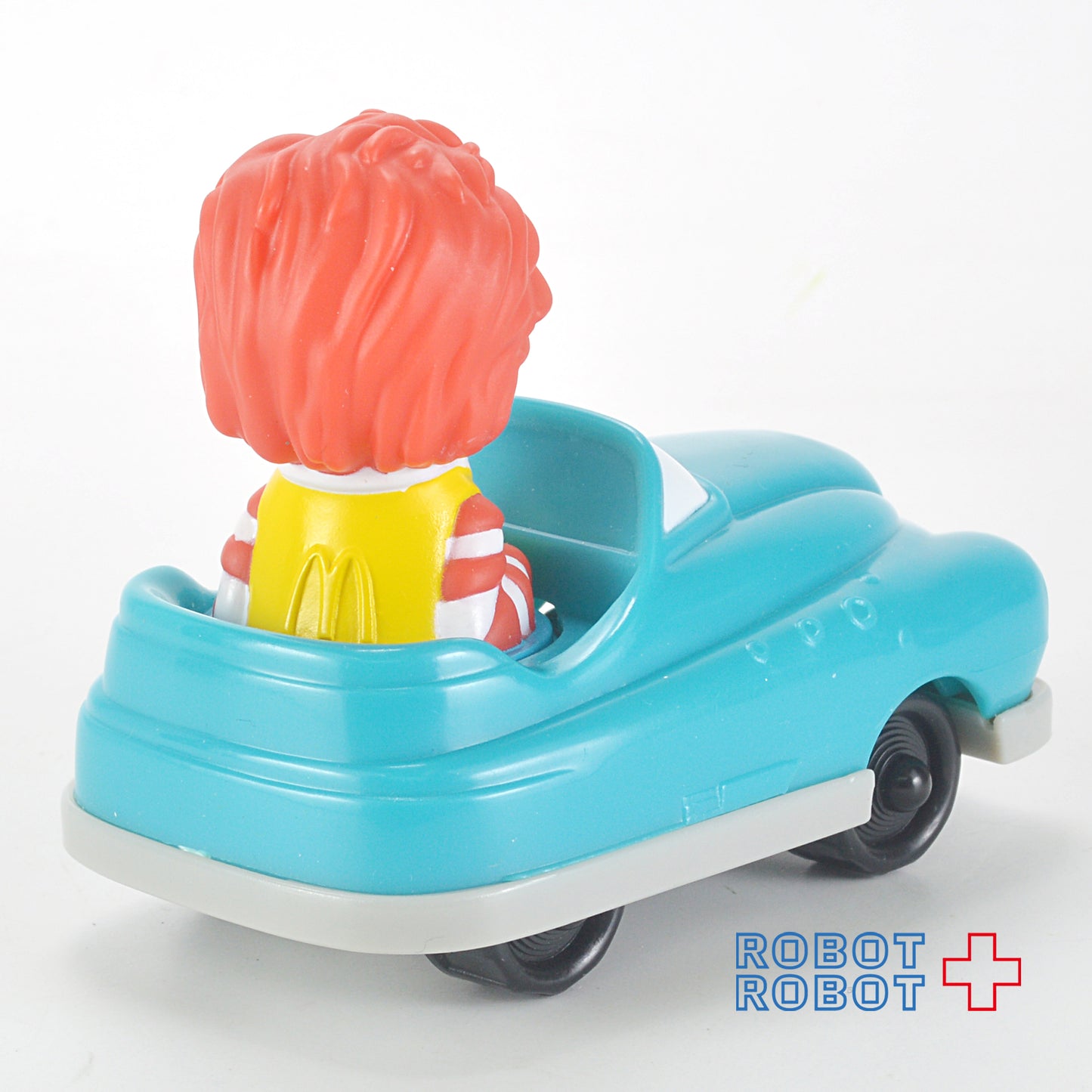 マクドナルド ハッピーミール ベビーロナルド 自動車 ブルー 袋入