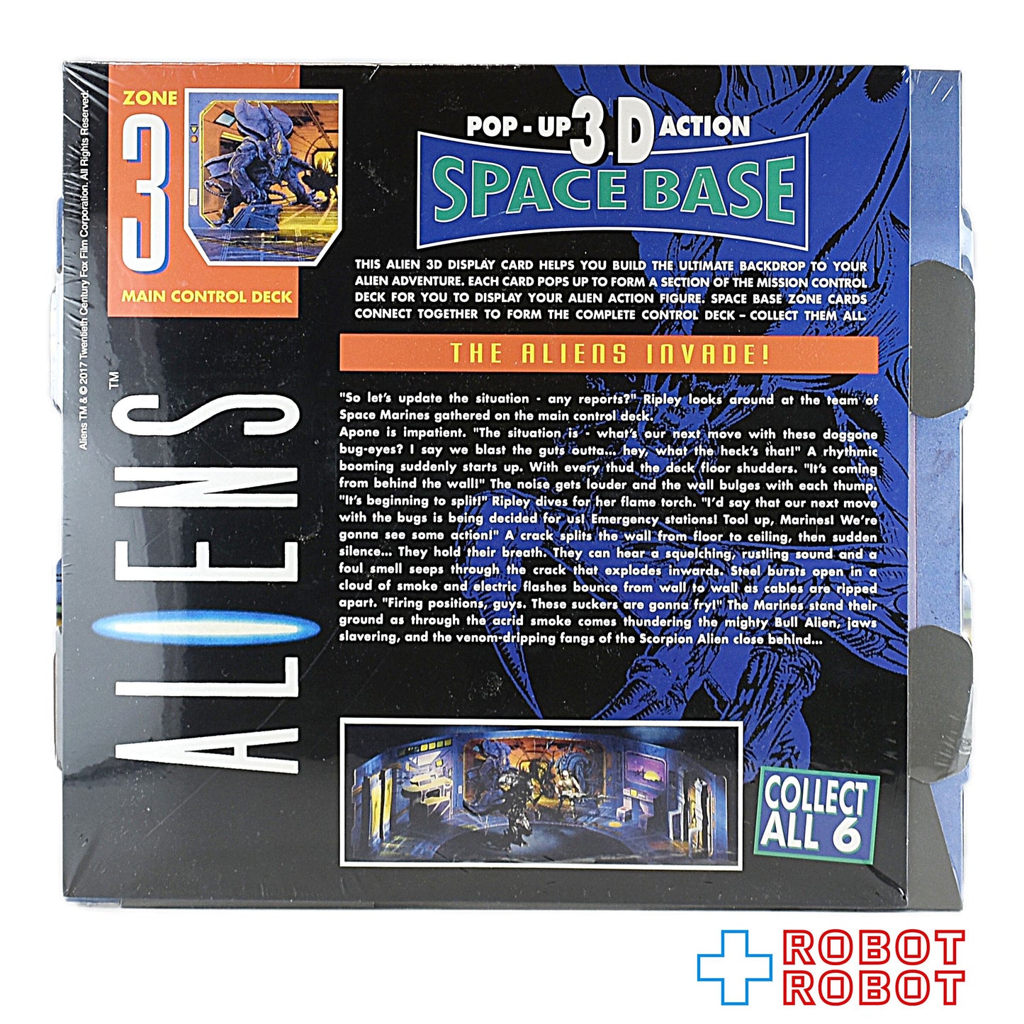 ネカ エイリアン エイリアンクラブ特典 ポップアップ3D スペースゾーン 3 メインコントロールデッキ 未開封