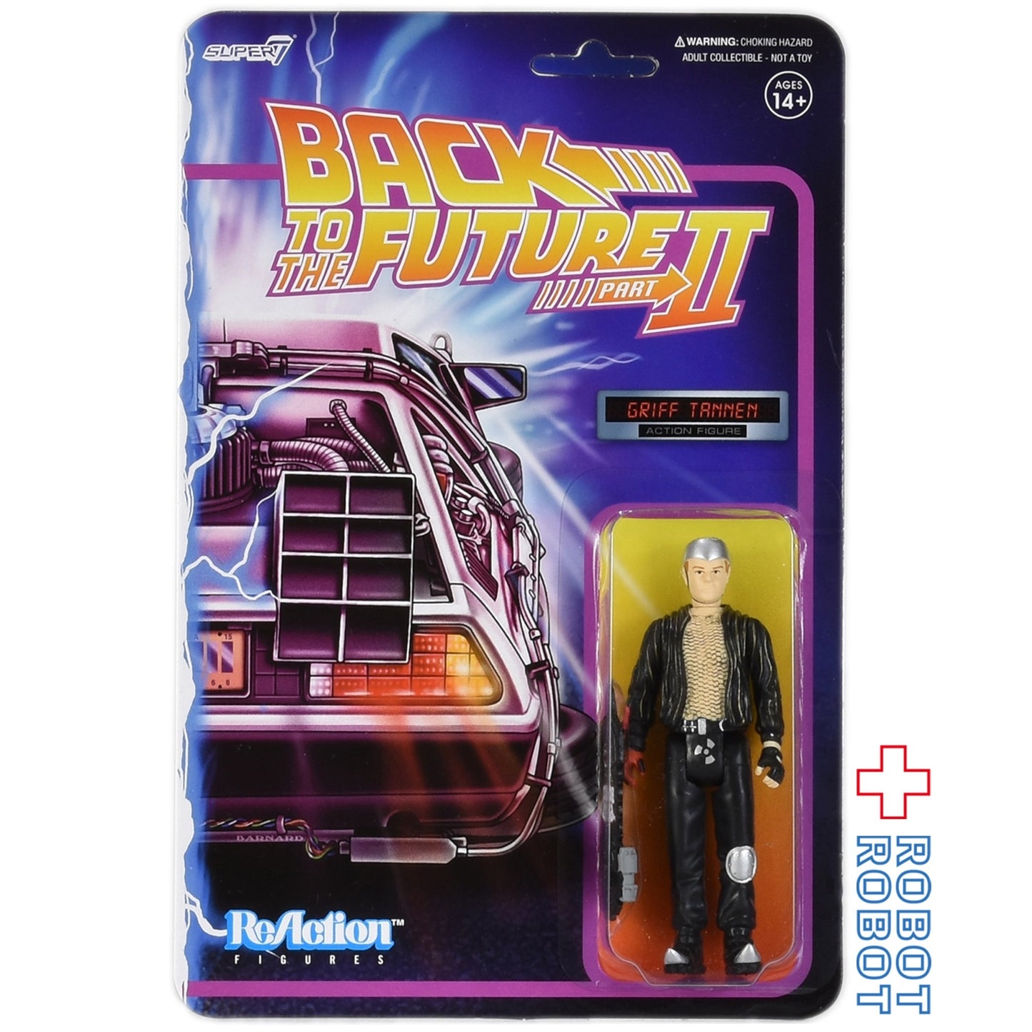 リアクション 3.75インチ バック・トゥ・ザ・フューチャー グリフ・タネン アクションフィギュア