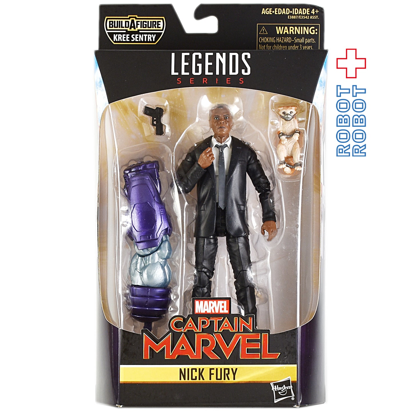 マーベルレジェンド キャプテンマーベル クリーセントリー ビルド ニック・フューリー