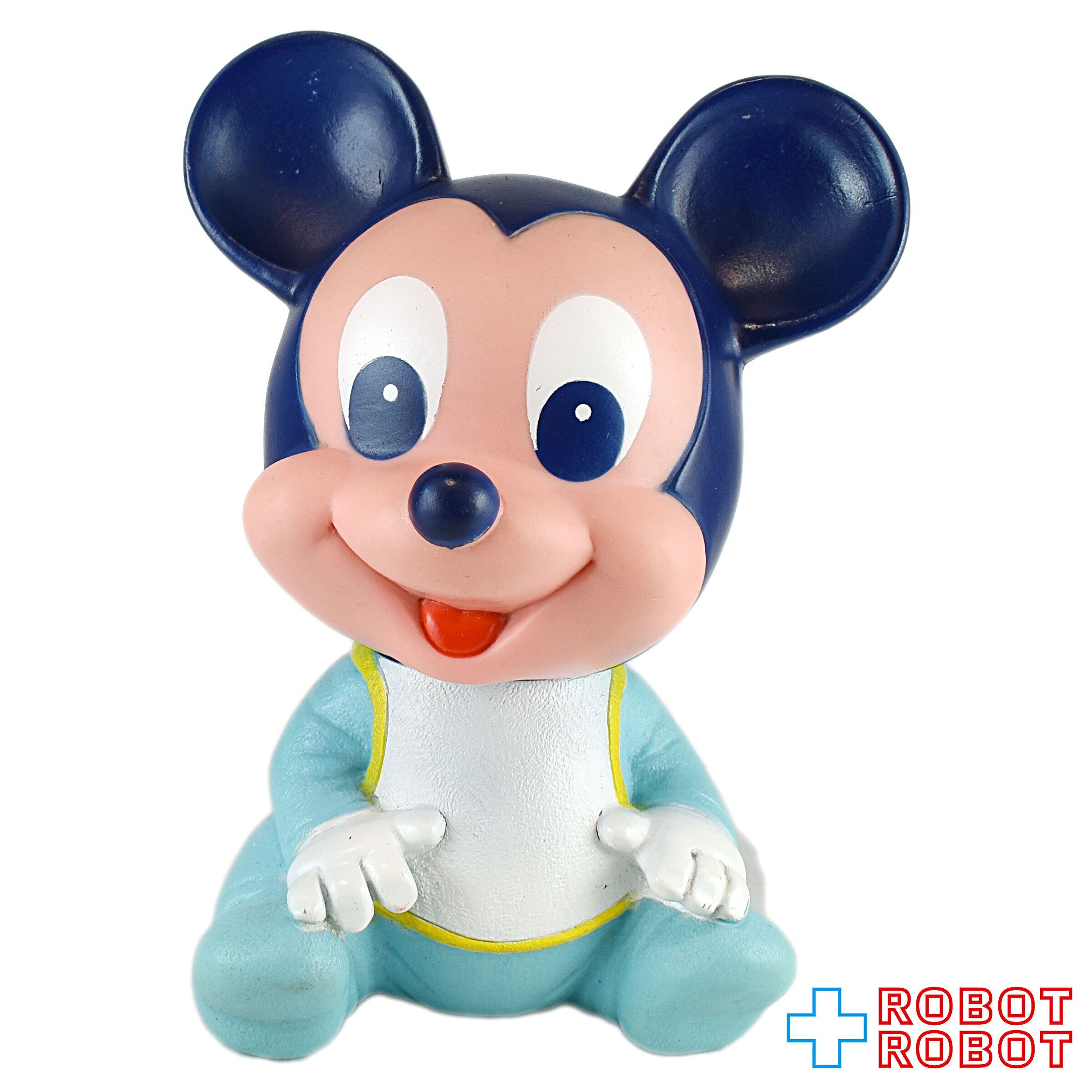 ヤングエポック ディズニー ベビー ミッキー マウス ラバー人形 JAPAN 