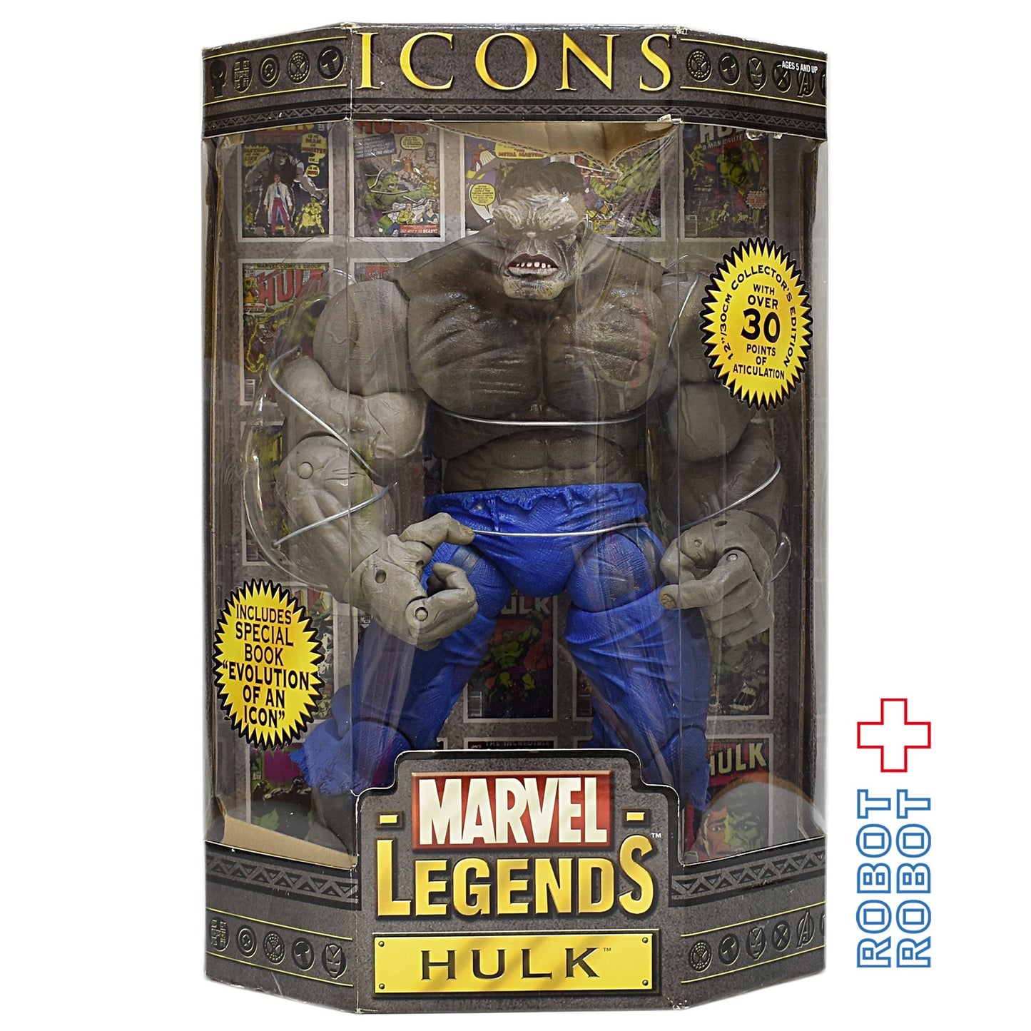 トイビズ マーベルレジェンド アイコンズ ハルク グレーカラー アクションフィギュア