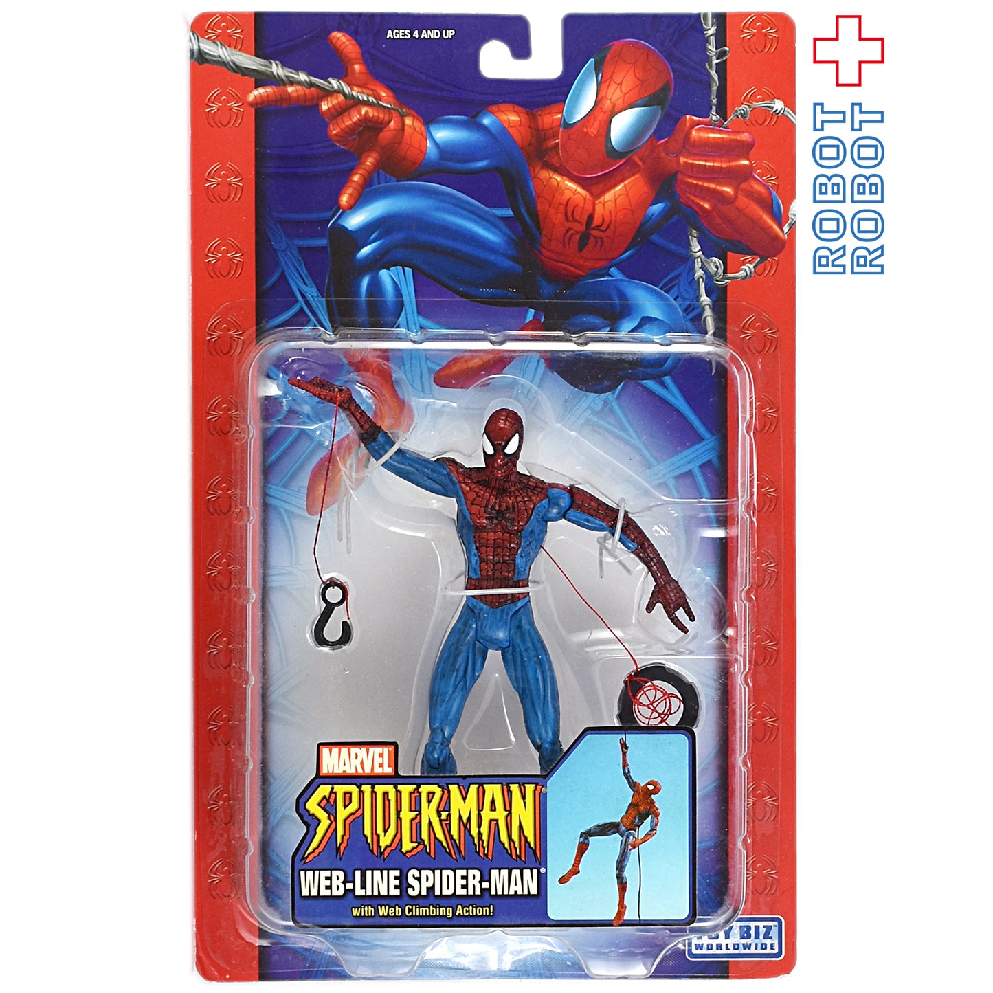 スパイダーマンクラシック 6インチフィギュア アソート10 ウェブライン スパイダーマン