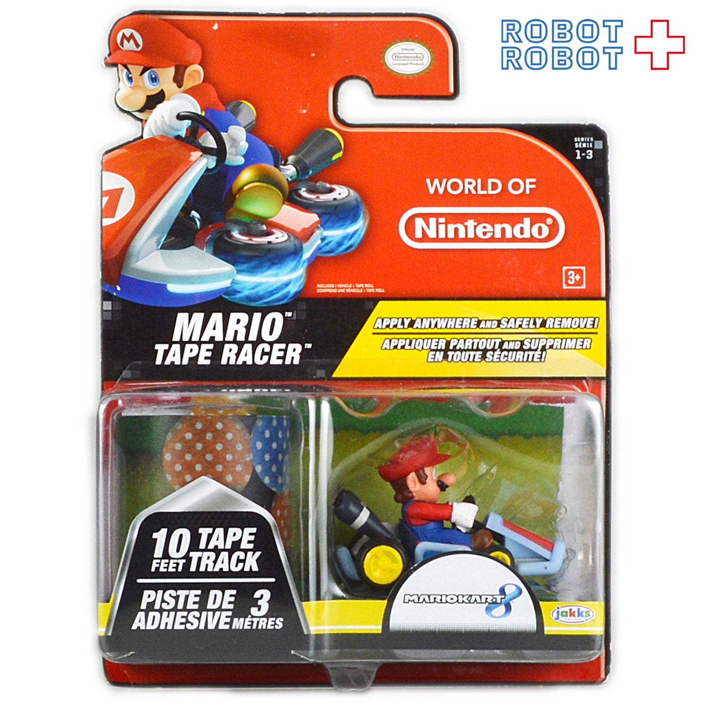 ワールドオブニンテンドー テープレーサー / マリオ 2.5インチアクションフィギュア